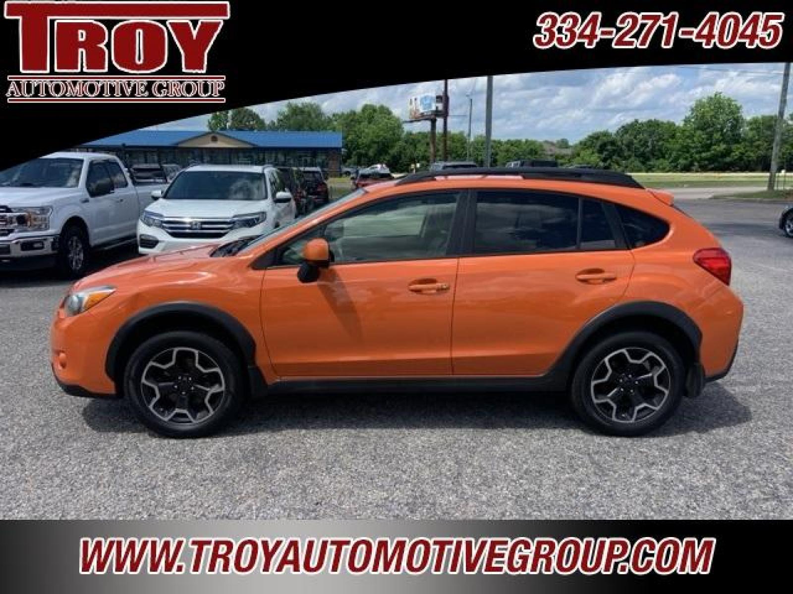 2014 Tangerine Orange Pearl /Black Subaru XV Crosstrek 2.0i Limited (JF2GPAGC5E8) with an 2.0L 16V DOHC engine, CVT transmission, located at 6812 Atlanta Hwy, Montgomery, AL, 36117, (334) 271-4045, 32.382118, -86.178673 - Recent Arrival!<br><br>Tangerine Orange Pearl 2014 Subaru XV Crosstrek 2.0i Limited AWD 2.0L 16V DOHC Lineartronic CVT<br><br>Financing Available---Top Value for Trades.<br><br>25/33 City/Highway MPG<br><br><br>Awards:<br> * 2014 IIHS Top Safety Pick<br><br>Reviews:<br> * If youre looking for a ye - Photo #7