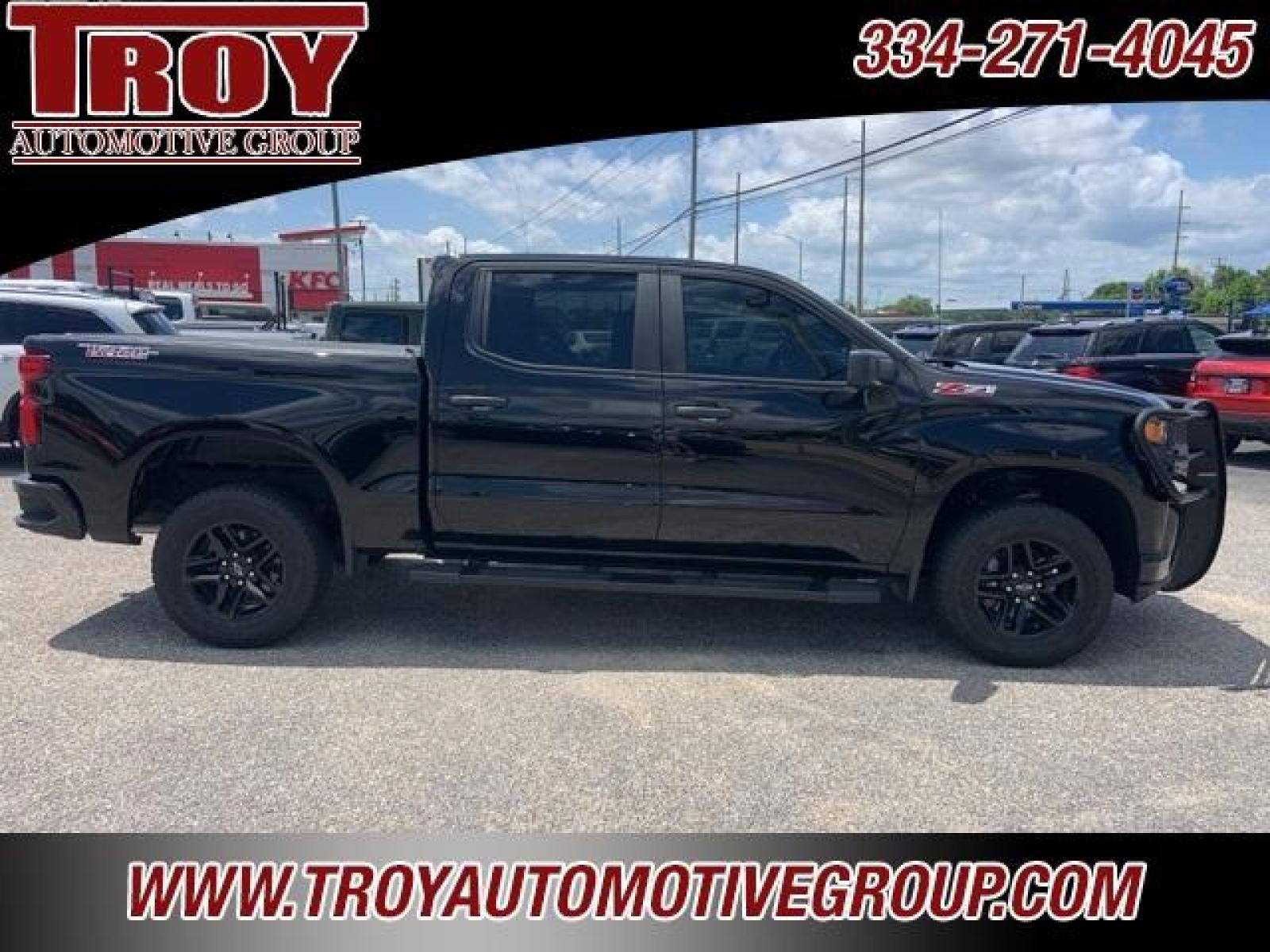 2021 Black /Jet Black Chevrolet Silverado 1500 Custom Trail Boss (3GCPYCEF1MG) with an EcoTec3 5.3L V8 engine, Automatic transmission, located at 6812 Atlanta Hwy, Montgomery, AL, 36117, (334) 271-4045, 32.382118, -86.178673 - 1-Owner!!<br>Full Police Package Truck!!<br>Lights-Sirens-CB!!<br>HDX Brush Guard!!<br>Winch!!<br>Flip Up Bedcover!! - Photo #11
