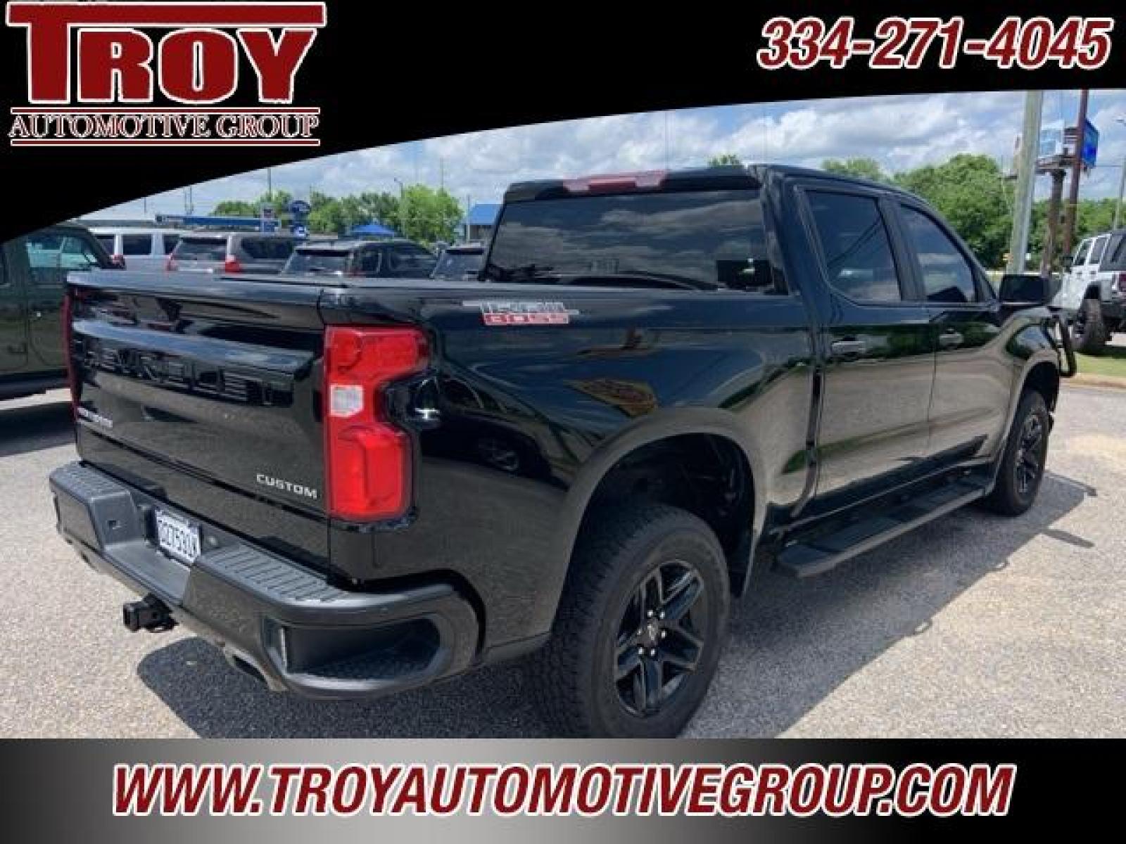 2021 Black /Jet Black Chevrolet Silverado 1500 Custom Trail Boss (3GCPYCEF1MG) with an EcoTec3 5.3L V8 engine, Automatic transmission, located at 6812 Atlanta Hwy, Montgomery, AL, 36117, (334) 271-4045, 32.382118, -86.178673 - 1-Owner!!<br>Full Police Package Truck!!<br>Lights-Sirens-CB!!<br>HDX Brush Guard!!<br>Winch!!<br>Flip Up Bedcover!! - Photo #13