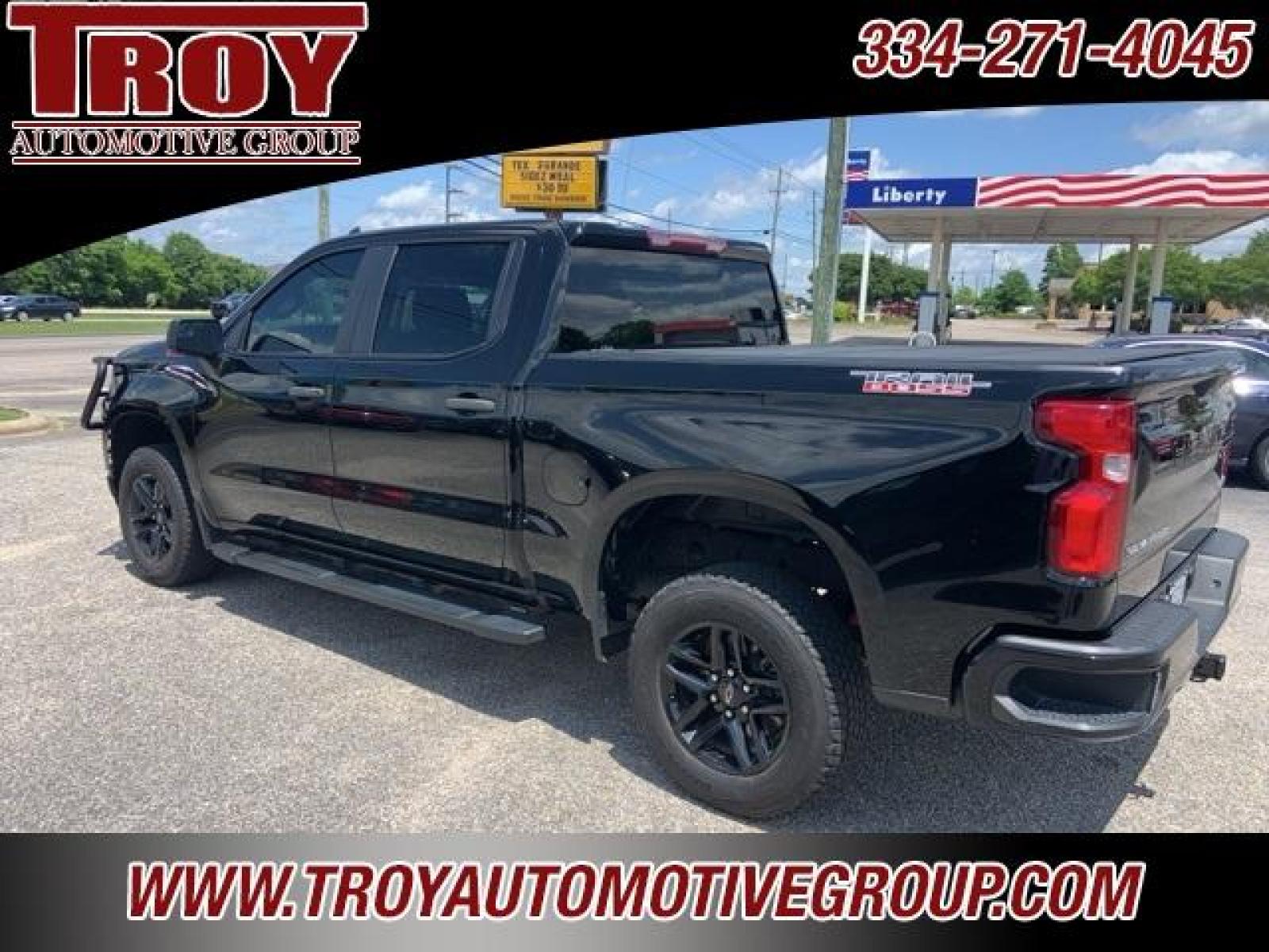 2021 Black /Jet Black Chevrolet Silverado 1500 Custom Trail Boss (3GCPYCEF1MG) with an EcoTec3 5.3L V8 engine, Automatic transmission, located at 6812 Atlanta Hwy, Montgomery, AL, 36117, (334) 271-4045, 32.382118, -86.178673 - 1-Owner!!<br>Full Police Package Truck!!<br>Lights-Sirens-CB!!<br>HDX Brush Guard!!<br>Winch!!<br>Flip Up Bedcover!! - Photo #17
