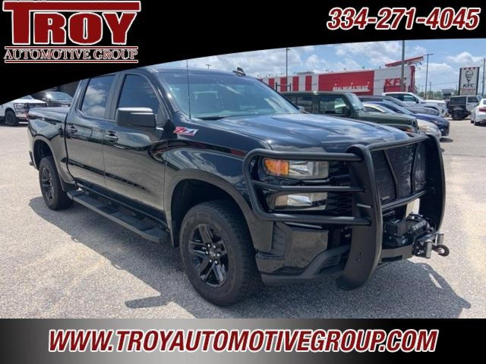2021 Black /Jet Black Chevrolet Silverado 1500 Custom Trail Boss (3GCPYCEF1MG) with an EcoTec3 5.3L V8 engine, Automatic transmission, located at 6812 Atlanta Hwy, Montgomery, AL, 36117, (334) 271-4045, 32.382118, -86.178673 - 1-Owner!!<br>Full Police Package Truck!!<br>Lights-Sirens-CB!!<br>HDX Brush Guard!!<br>Winch!!<br>Flip Up Bedcover!! - Photo #7