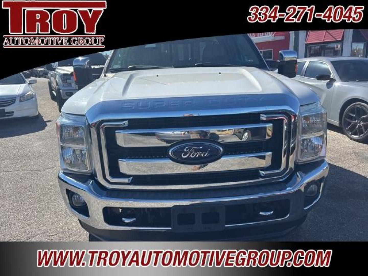 2014 White /Pecan Ford F-350SD Lariat (1FT8W3DT1EE) with an Power Stroke 6.7L V8 DI 32V OHV Turbodiesel engine, Automatic transmission, located at 6812 Atlanta Hwy, Montgomery, AL, 36117, (334) 271-4045, 32.382118, -86.178673 - Recent Arrival!<br>Power Sunroof!!<br>FX4 Package!!<br>2-Master Keys!!<br><br><br>White 2014 Ford F-350SD Lariat 4WD DRW Power Stroke 6.7L V8 DI 32V OHV Turbodiesel TorqShift 6-Speed Automatic with Overdrive<br><br>Financing Available---Top Value for Trades.<br><br>Odometer is 96810 miles below mark - Photo#9