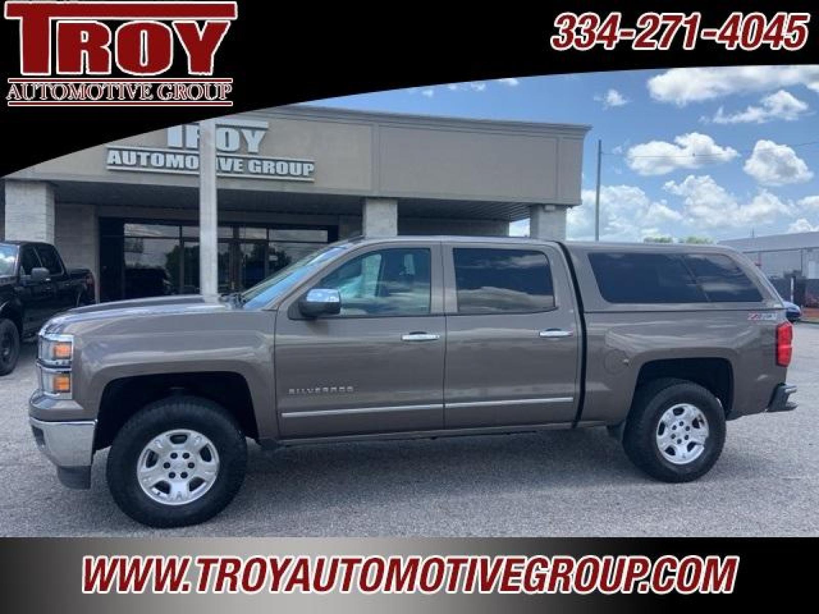 2014 Brownstone Metallic /Black Chevrolet Silverado 1500 LTZ (3GCUKSEC3EG) with an EcoTec3 5.3L V8 Flex Fuel engine, Automatic transmission, located at 6812 Atlanta Hwy, Montgomery, AL, 36117, (334) 271-4045, 32.382118, -86.178673 - Brownstone Metallic 2014 Chevrolet Silverado 1500 LTZ 4WD 2LZ EcoTec3 5.3L V8 Flex Fuel 6-Speed Automatic Electronic with Overdrive<br><br>Financing Available---Top Value for Trades.<br><br><br>Awards:<br> * NACTOY 2014 North American Truck of the Year * 2014 KBB.com Brand Image Awards<br><br>Rev - Photo #1