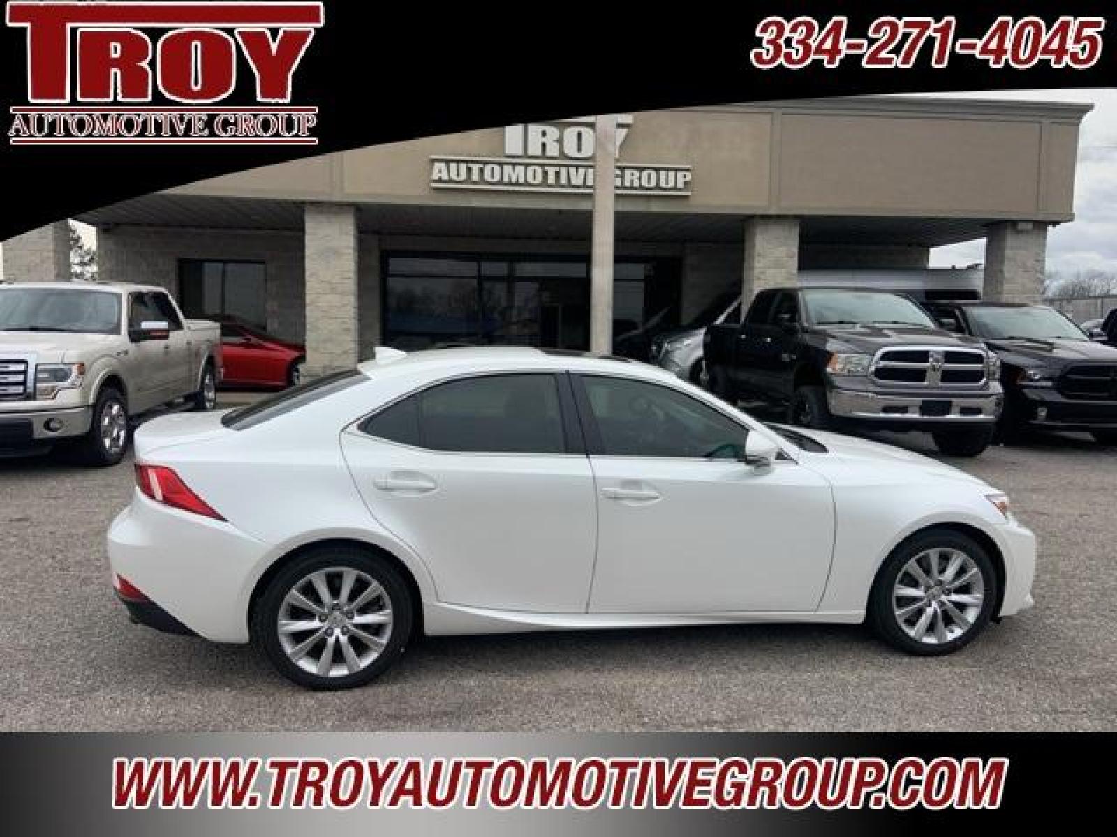 2016 Eminent White Pearl /Black Lexus IS 200t (JTHBA1D20G5) with an 2.0L I4 Turbocharged engine, Automatic transmission, located at 6812 Atlanta Hwy, Montgomery, AL, 36117, (334) 271-4045, 32.382118, -86.178673 - Photo #9