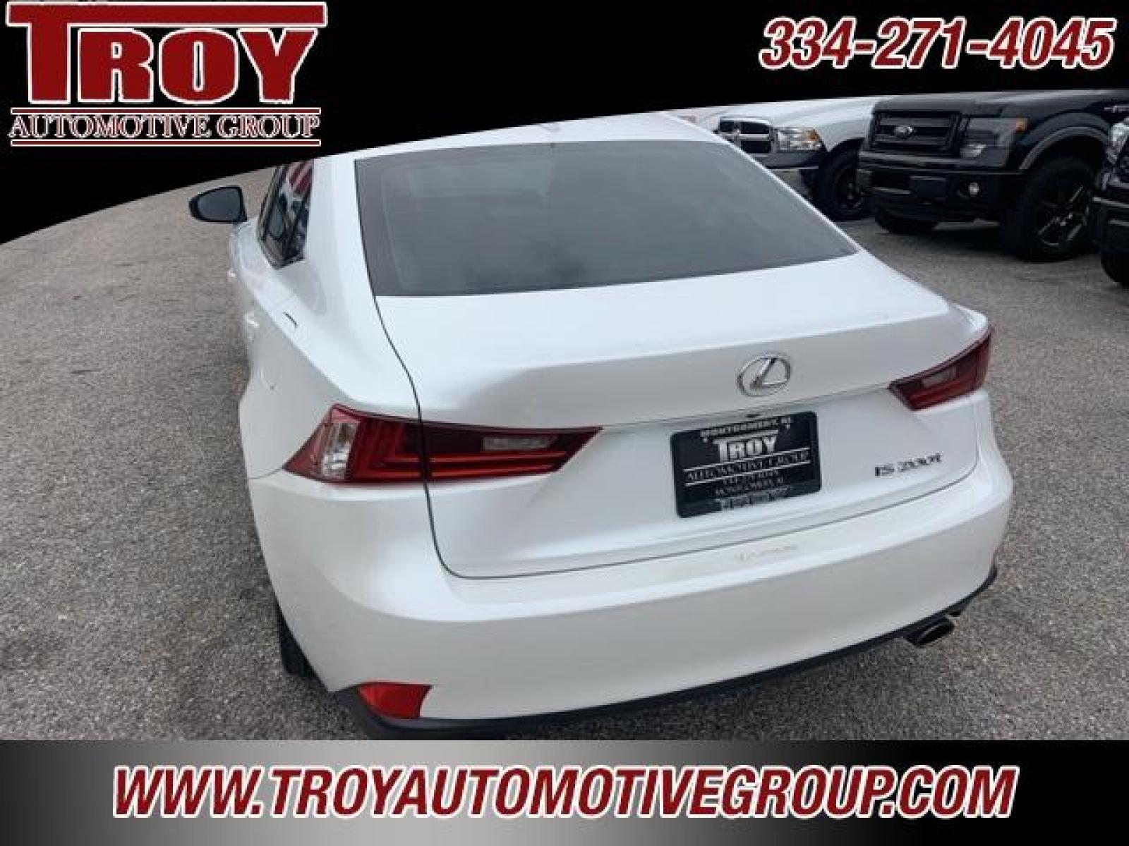 2016 Eminent White Pearl /Black Lexus IS 200t (JTHBA1D20G5) with an 2.0L I4 Turbocharged engine, Automatic transmission, located at 6812 Atlanta Hwy, Montgomery, AL, 36117, (334) 271-4045, 32.382118, -86.178673 - Photo #12