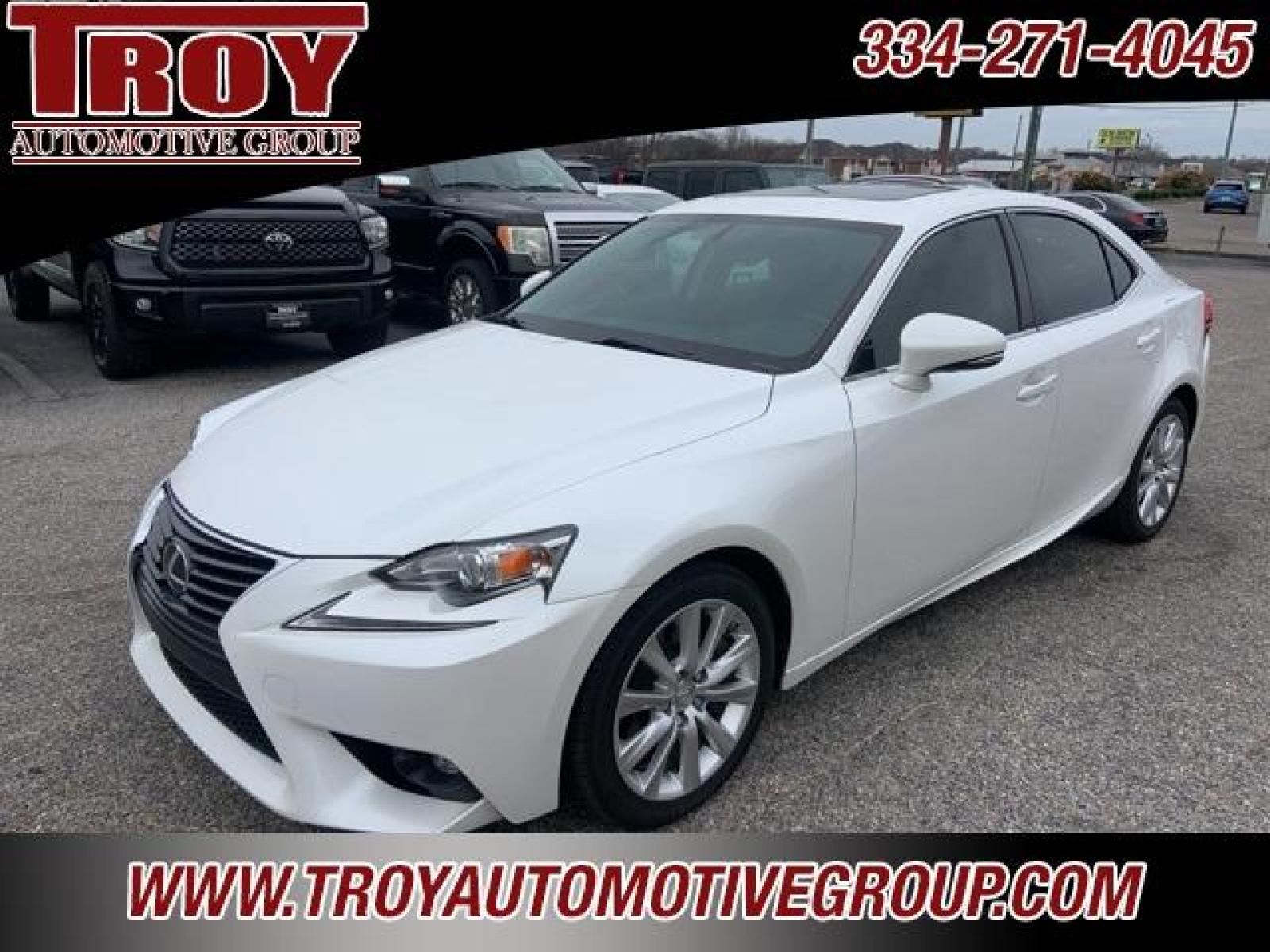 2016 Eminent White Pearl /Black Lexus IS 200t (JTHBA1D20G5) with an 2.0L I4 Turbocharged engine, Automatic transmission, located at 6812 Atlanta Hwy, Montgomery, AL, 36117, (334) 271-4045, 32.382118, -86.178673 - Photo #3