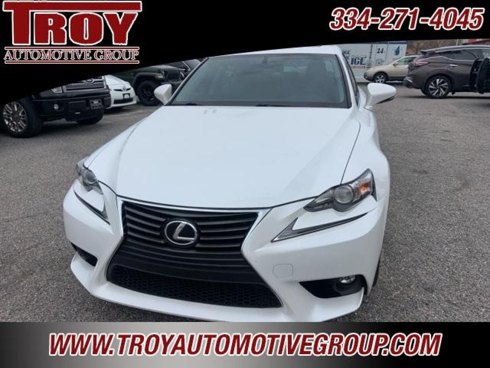 2016 Eminent White Pearl /Black Lexus IS 200t (JTHBA1D20G5) with an 2.0L I4 Turbocharged engine, Automatic transmission, located at 6812 Atlanta Hwy, Montgomery, AL, 36117, (334) 271-4045, 32.382118, -86.178673 - Photo #4