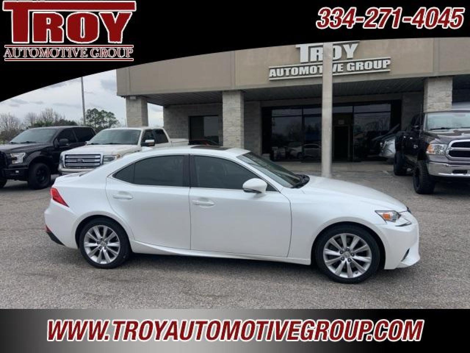 2016 Eminent White Pearl /Black Lexus IS 200t (JTHBA1D20G5) with an 2.0L I4 Turbocharged engine, Automatic transmission, located at 6812 Atlanta Hwy, Montgomery, AL, 36117, (334) 271-4045, 32.382118, -86.178673 - Photo #8