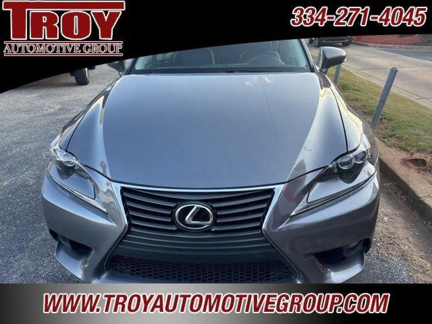 2014 Nebula Gray Pearl /Black Lexus IS 250 (JTHCF1D22E5) with an 2.5L V6 DOHC 24V VVT-i engine, Automatic transmission, located at 6812 Atlanta Hwy, Montgomery, AL, 36117, (334) 271-4045, 32.382118, -86.178673 - Navigation!! - Photo#4