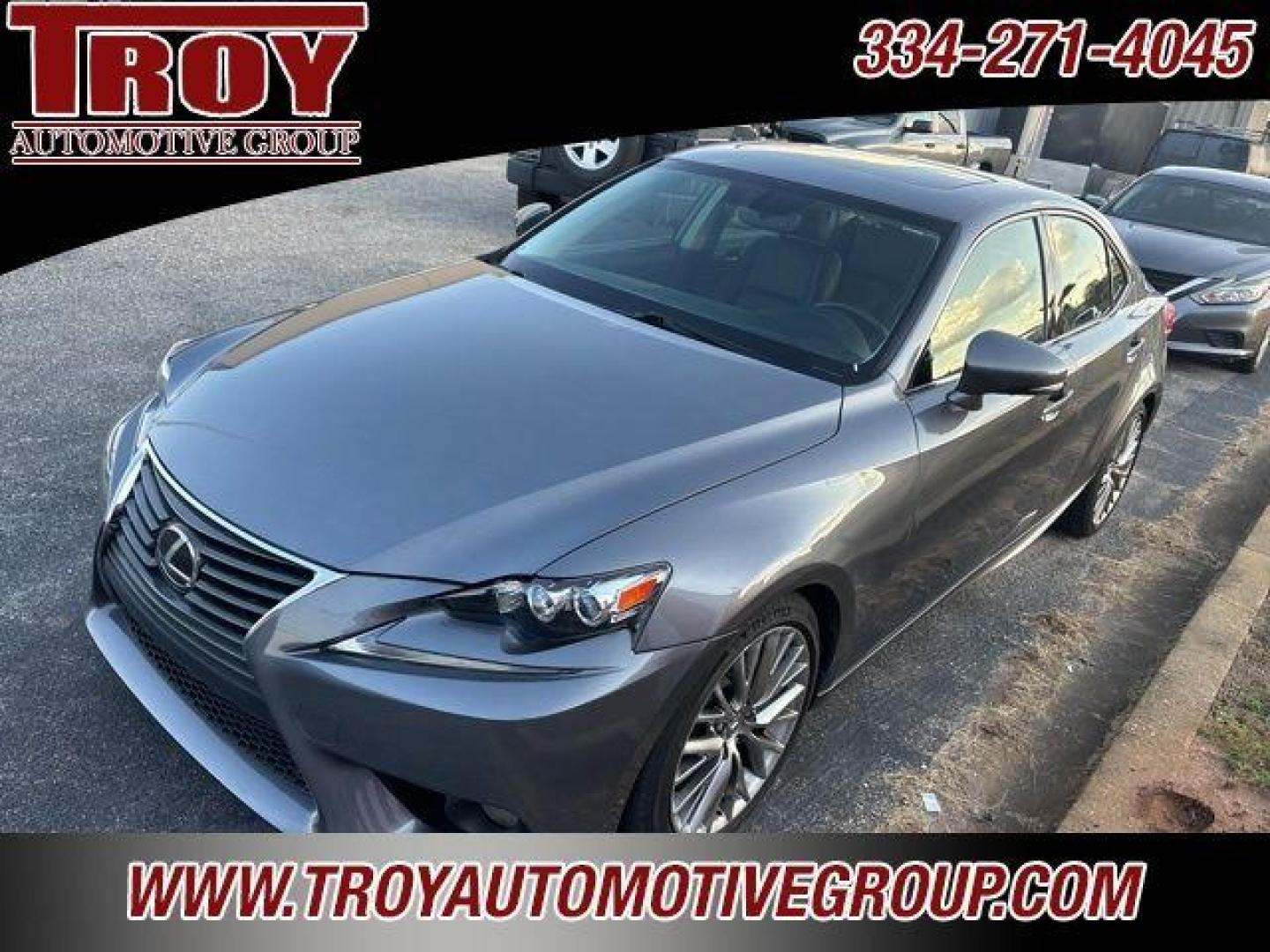 2014 Nebula Gray Pearl /Black Lexus IS 250 (JTHCF1D22E5) with an 2.5L V6 DOHC 24V VVT-i engine, Automatic transmission, located at 6812 Atlanta Hwy, Montgomery, AL, 36117, (334) 271-4045, 32.382118, -86.178673 - Navigation!! - Photo#5