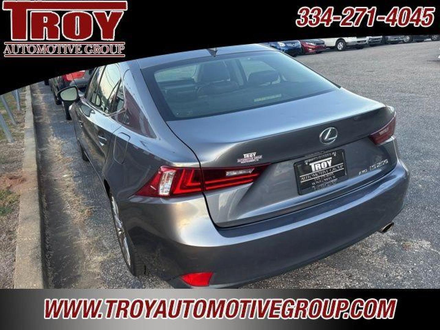 2014 Nebula Gray Pearl /Black Lexus IS 250 (JTHCF1D22E5) with an 2.5L V6 DOHC 24V VVT-i engine, Automatic transmission, located at 6812 Atlanta Hwy, Montgomery, AL, 36117, (334) 271-4045, 32.382118, -86.178673 - Navigation!! - Photo#6