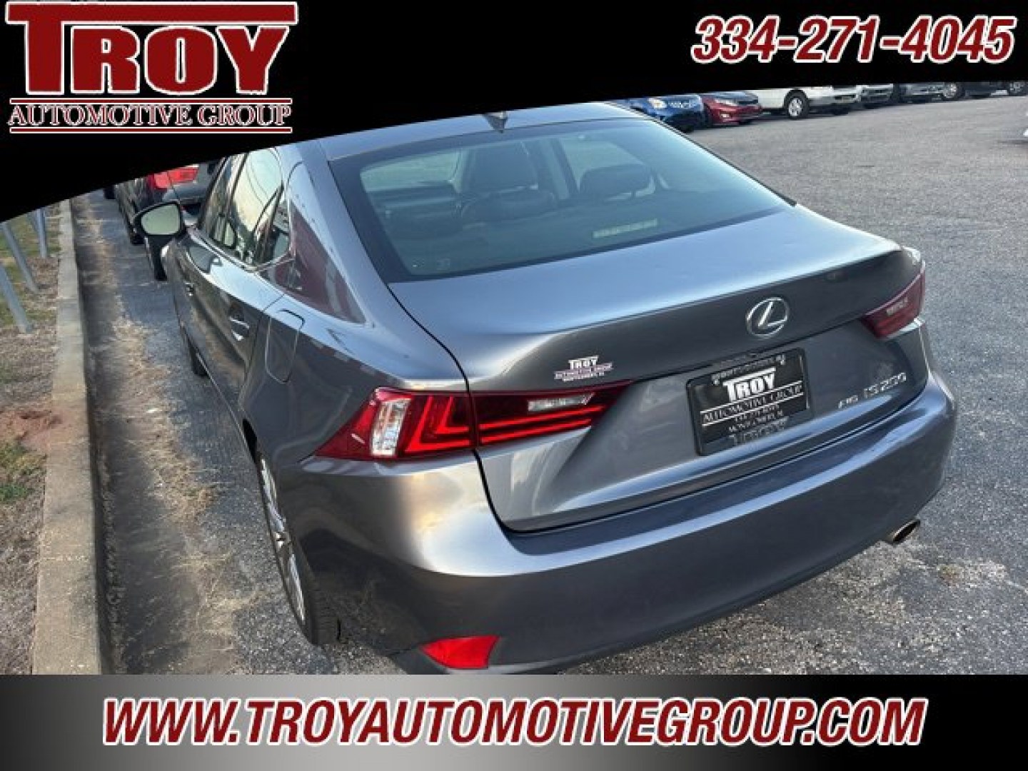 2014 Gray Pearl /Black Lexus IS 250 (JTHCF1D22E5) with an 2.5L V6 DOHC 24V VVT-i engine, Automatic transmission, located at 6812 Atlanta Hwy, Montgomery, AL, 36117, (334) 271-4045, 32.382118, -86.178673 - Navigation!!- Photo#6