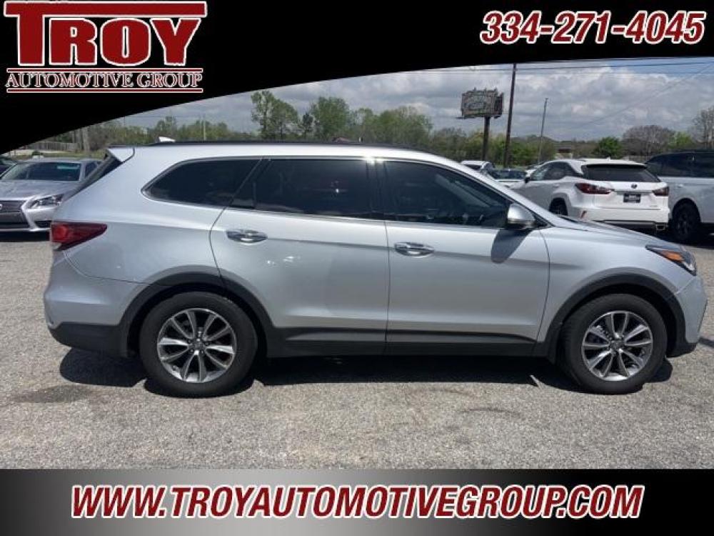 2017 Circuit Silver /Gray Hyundai Santa Fe Limited (KM8SN4HF0HU) with an 3.3L V6 DGI DOHC 24V engine, Automatic transmission, located at 6812 Atlanta Hwy, Montgomery, AL, 36117, (334) 271-4045, 32.382118, -86.178673 - Circuit Silver 2017 Hyundai Santa Fe Limited FWD 3.3L V6 DGI DOHC 24V 6-Speed Automatic with Shiftronic<br><br>Financing Available---Top Value for Trades.<br><br><br>Awards:<br> * 2017 KBB.com 10 Most Awarded Brands - Photo #0