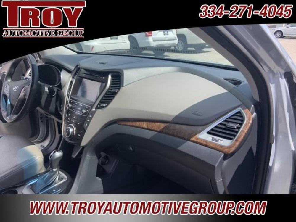 2017 Circuit Silver /Gray Hyundai Santa Fe Limited (KM8SN4HF0HU) with an 3.3L V6 DGI DOHC 24V engine, Automatic transmission, located at 6812 Atlanta Hwy, Montgomery, AL, 36117, (334) 271-4045, 32.382118, -86.178673 - Circuit Silver 2017 Hyundai Santa Fe Limited FWD 3.3L V6 DGI DOHC 24V 6-Speed Automatic with Shiftronic<br><br>Financing Available---Top Value for Trades.<br><br><br>Awards:<br> * 2017 KBB.com 10 Most Awarded Brands - Photo #34