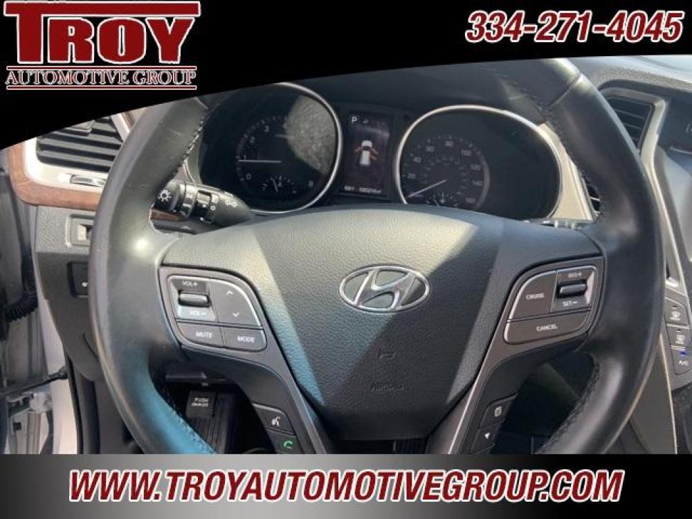 2017 Circuit Silver /Gray Hyundai Santa Fe Limited (KM8SN4HF0HU) with an 3.3L V6 DGI DOHC 24V engine, Automatic transmission, located at 6812 Atlanta Hwy, Montgomery, AL, 36117, (334) 271-4045, 32.382118, -86.178673 - Circuit Silver 2017 Hyundai Santa Fe Limited FWD 3.3L V6 DGI DOHC 24V 6-Speed Automatic with Shiftronic<br><br>Financing Available---Top Value for Trades.<br><br><br>Awards:<br> * 2017 KBB.com 10 Most Awarded Brands - Photo #41