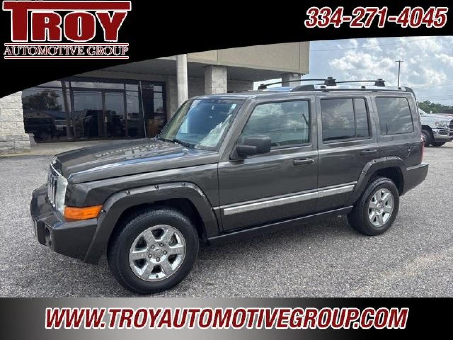 2006 Dark Khaki Pearlcoat /Khaki Jeep Commander Limited (1J8HH58266C) with an HEMI 5.7L V8 Multi Displacement engine, Automatic transmission, located at 6812 Atlanta Hwy, Montgomery, AL, 36117, (334) 271-4045, 32.382118, -86.178673 - Dark Khaki Pearlcoat 2006 Jeep Commander Limited RWD HEMI 5.7L V8 Multi Displacement 5-Speed Automatic<br><br>Financing Available---Top Value for Trades. - Photo#3
