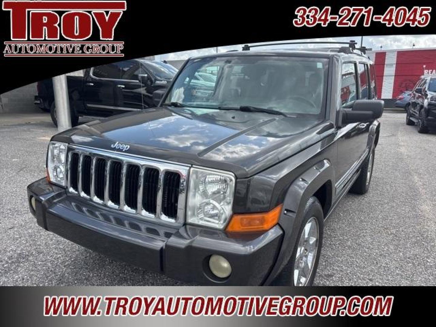 2006 Dark Khaki Pearlcoat /Khaki Jeep Commander Limited (1J8HH58266C) with an HEMI 5.7L V8 Multi Displacement engine, Automatic transmission, located at 6812 Atlanta Hwy, Montgomery, AL, 36117, (334) 271-4045, 32.382118, -86.178673 - Dark Khaki Pearlcoat 2006 Jeep Commander Limited RWD HEMI 5.7L V8 Multi Displacement 5-Speed Automatic<br><br>Financing Available---Top Value for Trades. - Photo#5