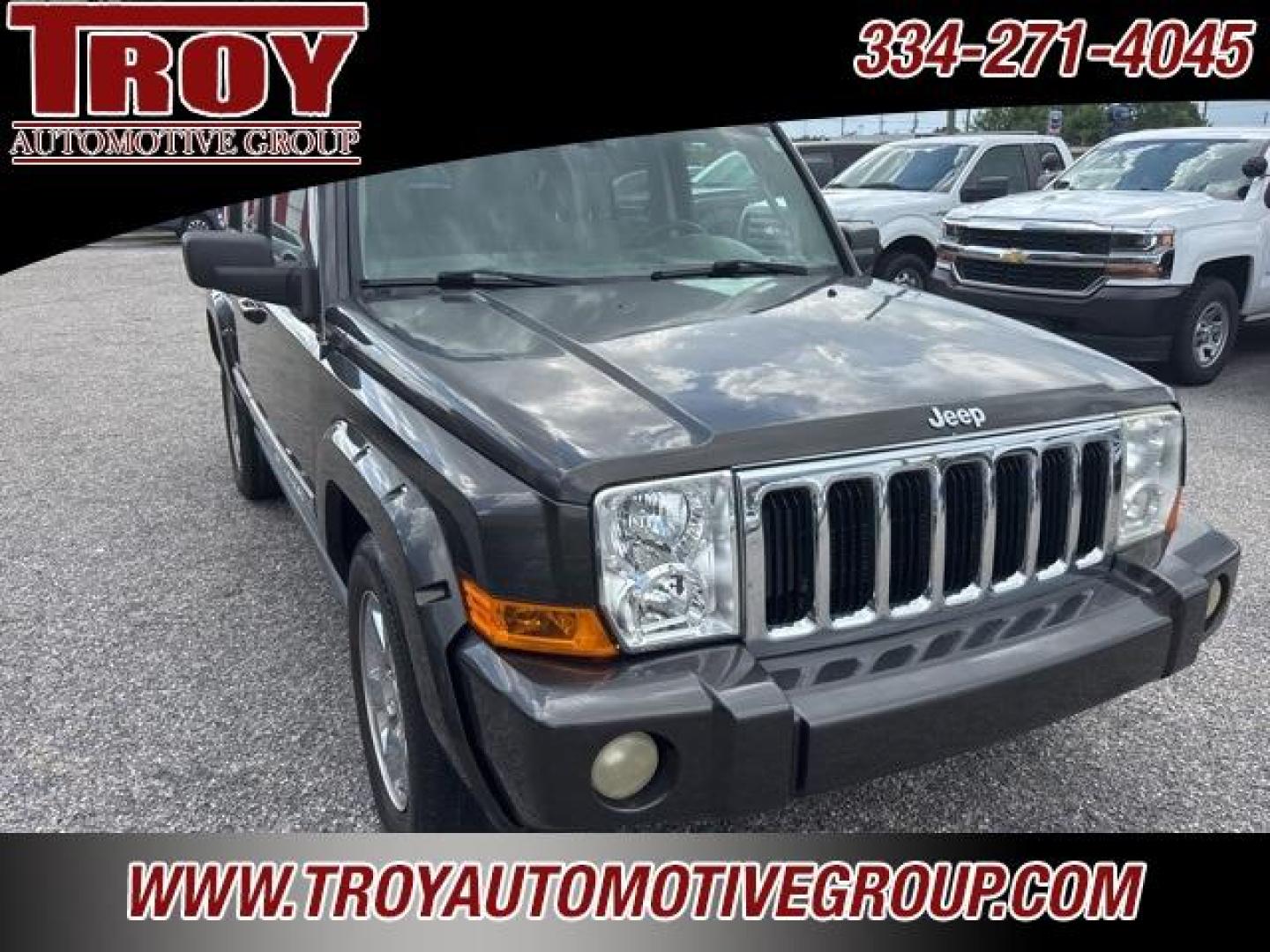 2006 Dark Khaki Pearlcoat /Khaki Jeep Commander Limited (1J8HH58266C) with an HEMI 5.7L V8 Multi Displacement engine, Automatic transmission, located at 6812 Atlanta Hwy, Montgomery, AL, 36117, (334) 271-4045, 32.382118, -86.178673 - Dark Khaki Pearlcoat 2006 Jeep Commander Limited RWD HEMI 5.7L V8 Multi Displacement 5-Speed Automatic<br><br>Financing Available---Top Value for Trades. - Photo#7