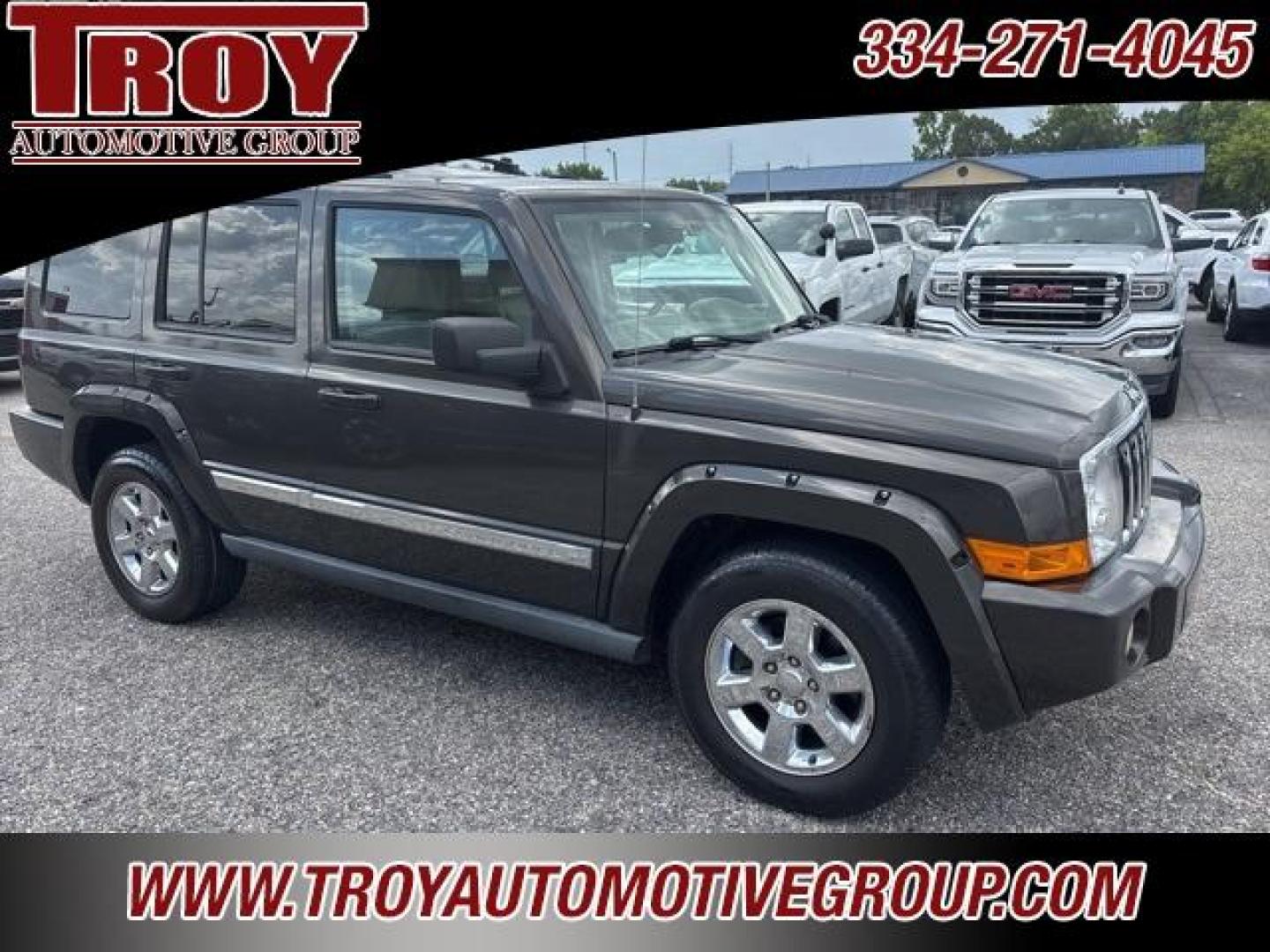 2006 Dark Khaki Pearlcoat /Khaki Jeep Commander Limited (1J8HH58266C) with an HEMI 5.7L V8 Multi Displacement engine, Automatic transmission, located at 6812 Atlanta Hwy, Montgomery, AL, 36117, (334) 271-4045, 32.382118, -86.178673 - Dark Khaki Pearlcoat 2006 Jeep Commander Limited RWD HEMI 5.7L V8 Multi Displacement 5-Speed Automatic<br><br>Financing Available---Top Value for Trades. - Photo#8
