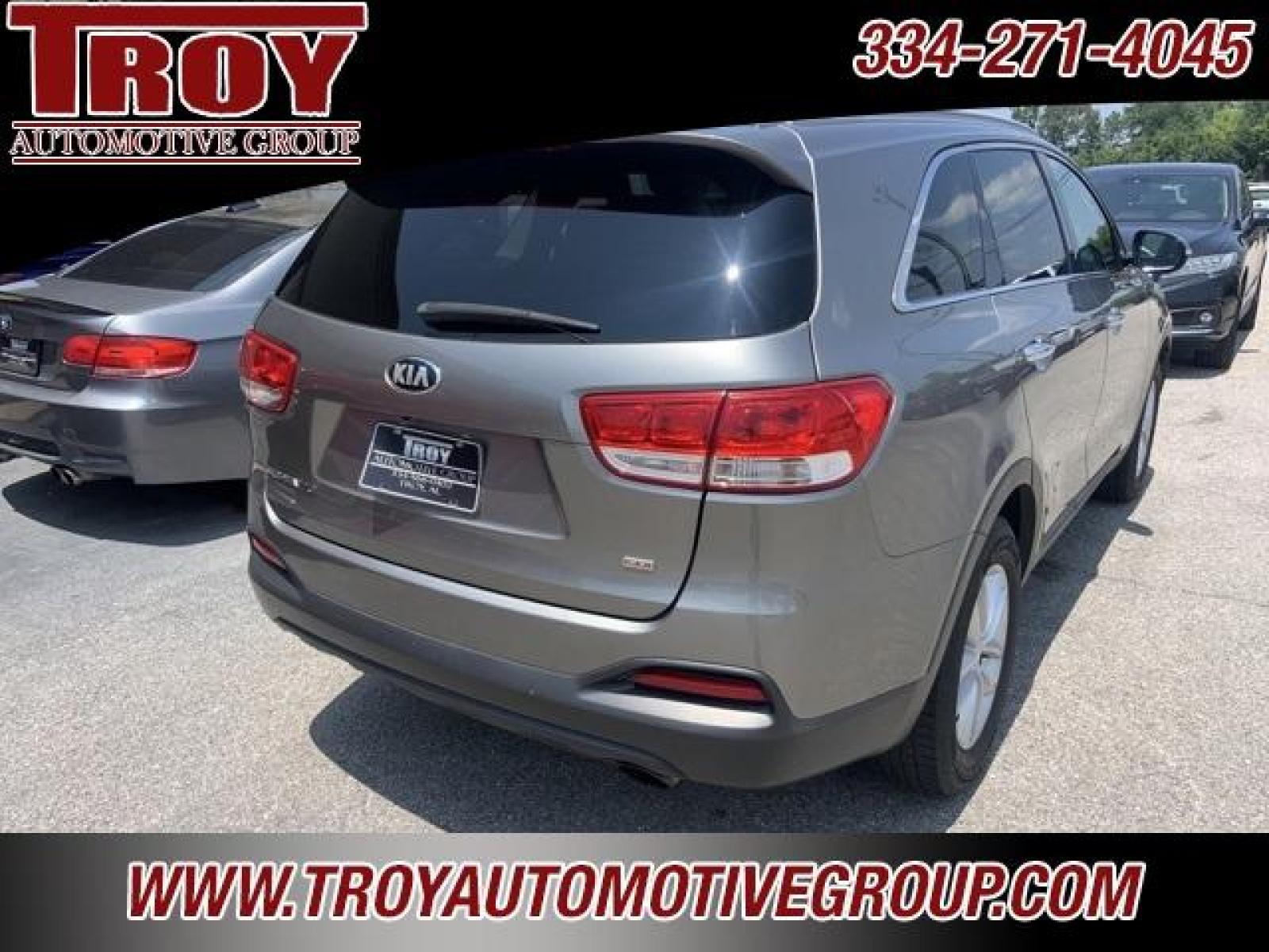 2018 Titanium Silver /Satin Black Kia Sorento LX (5XYPG4A39JG) with an 2.4L DOHC engine, Automatic transmission, located at 6812 Atlanta Hwy, Montgomery, AL, 36117, (334) 271-4045, 32.382118, -86.178673 - Titanium Silver 2018 Kia Sorento LX FWD 2.4L DOHC 6-Speed Automatic with Sportmatic<br><br>Financing Available---Top Value for Trades.<br><br>21/28 City/Highway MPG<br><br><br>Awards:<br> * 2018 KBB.com 10 Most Affordable 3-Row Vehicles - Photo #3