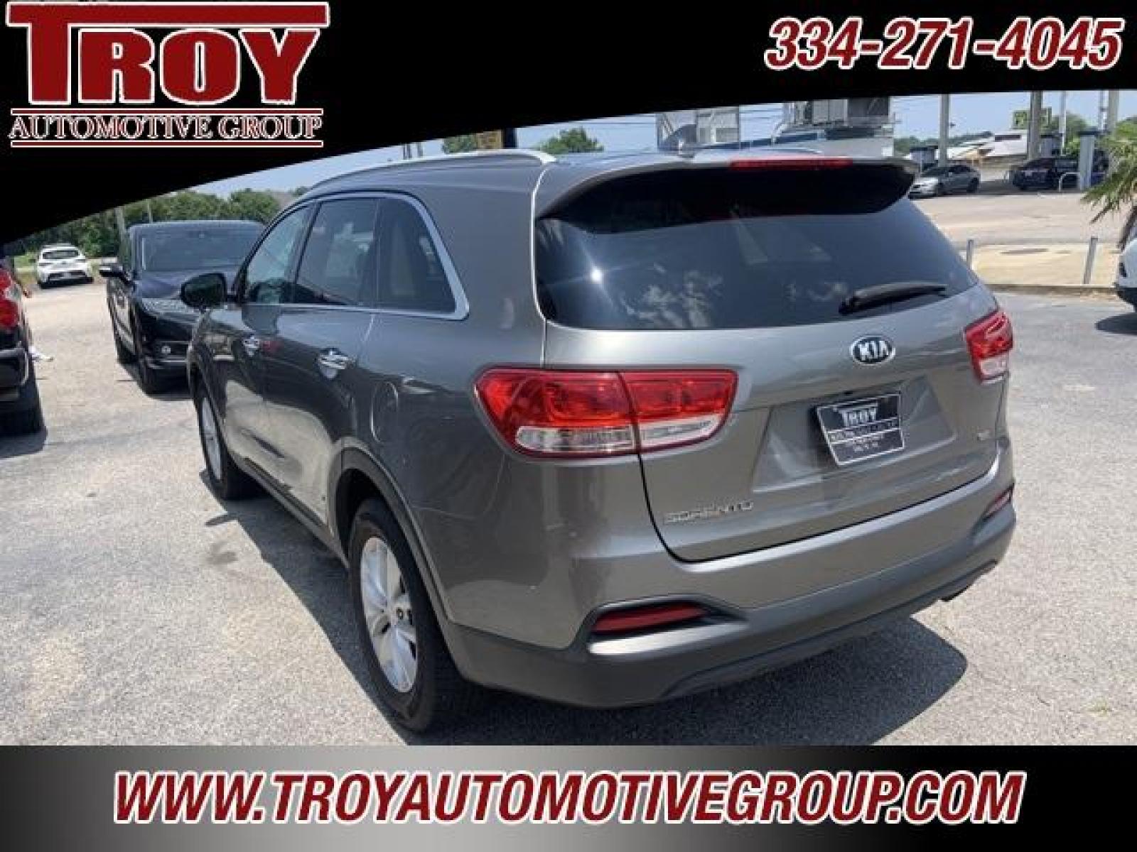 2018 Titanium Silver /Satin Black Kia Sorento LX (5XYPG4A39JG) with an 2.4L DOHC engine, Automatic transmission, located at 6812 Atlanta Hwy, Montgomery, AL, 36117, (334) 271-4045, 32.382118, -86.178673 - Titanium Silver 2018 Kia Sorento LX FWD 2.4L DOHC 6-Speed Automatic with Sportmatic<br><br>Financing Available---Top Value for Trades.<br><br>21/28 City/Highway MPG<br><br><br>Awards:<br> * 2018 KBB.com 10 Most Affordable 3-Row Vehicles - Photo #5
