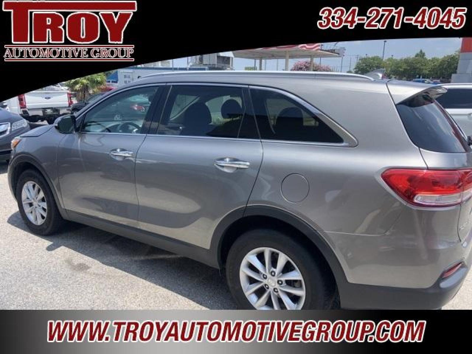 2018 Titanium Silver /Satin Black Kia Sorento LX (5XYPG4A39JG) with an 2.4L DOHC engine, Automatic transmission, located at 6812 Atlanta Hwy, Montgomery, AL, 36117, (334) 271-4045, 32.382118, -86.178673 - Titanium Silver 2018 Kia Sorento LX FWD 2.4L DOHC 6-Speed Automatic with Sportmatic<br><br>Financing Available---Top Value for Trades.<br><br>21/28 City/Highway MPG<br><br><br>Awards:<br> * 2018 KBB.com 10 Most Affordable 3-Row Vehicles - Photo #6