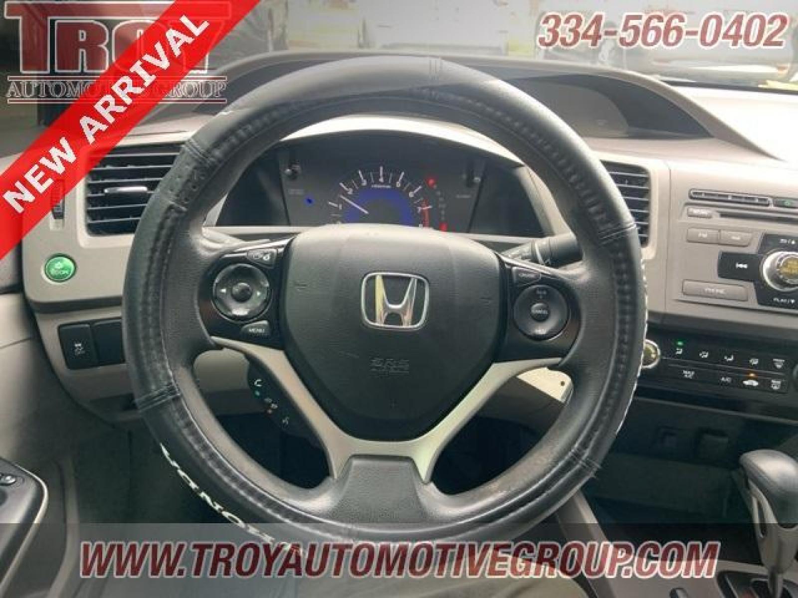2012 Crystal Black Pearl /Gray Honda Civic EX (2HGFB2F85CH) with an 1.8L I4 SOHC 16V i-VTEC engine, Automatic transmission, located at 6812 Atlanta Hwy, Montgomery, AL, 36117, (334) 271-4045, 32.382118, -86.178673 - Crystal Black Pearl 2012 Honda Civic EX FWD 1.8L I4 SOHC 16V i-VTEC 5-Speed Automatic<br><br>Financing Available---Top Value for Trades.<br><br>28/39 City/Highway MPG<br><br><br>Awards:<br> * 2012 KBB.com Brand Image Awards<br>Kelley Blue Book Brand Image Awards are based on the Brand Watch(tm) stu - Photo #41