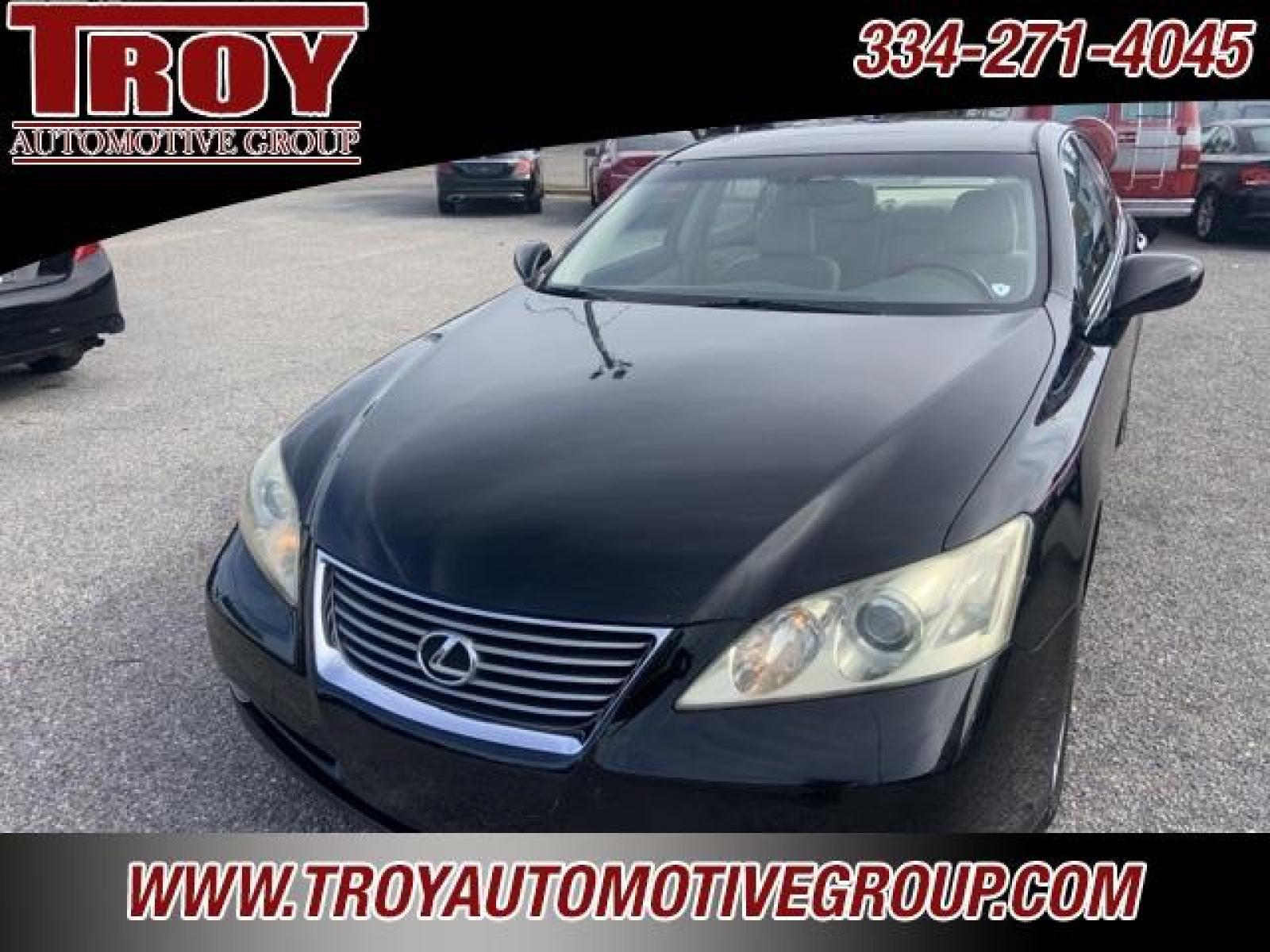 2008 Black Sapphire /Cashmere Lexus ES 350 (JTHBJ46G182) with an 3.5L V6 DOHC Dual VVT-i 24V engine, Automatic transmission, located at 6812 Atlanta Hwy, Montgomery, AL, 36117, (334) 271-4045, 32.382118, -86.178673 - Black Sapphire 2008 Lexus ES 350 FWD 3.5L V6 DOHC Dual VVT-i 24V 6-Speed Automatic with Sequential Shift ECT-i<br><br>Financing Available---Top Value for Trades.<br><br>Odometer is 35053 miles below market average! 19/27 City/Highway MPG<br><br><br>Awards:<br> * 2008 KBB.com Brand Image Awards<br>< - Photo #5