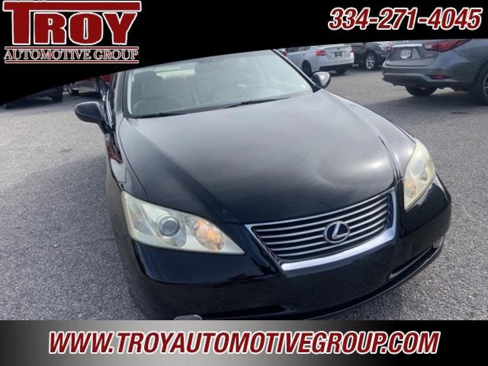 2008 Black Sapphire /Cashmere Lexus ES 350 (JTHBJ46G182) with an 3.5L V6 DOHC Dual VVT-i 24V engine, Automatic transmission, located at 6812 Atlanta Hwy, Montgomery, AL, 36117, (334) 271-4045, 32.382118, -86.178673 - Black Sapphire 2008 Lexus ES 350 FWD 3.5L V6 DOHC Dual VVT-i 24V 6-Speed Automatic with Sequential Shift ECT-i<br><br>Financing Available---Top Value for Trades.<br><br>Odometer is 35053 miles below market average! 19/27 City/Highway MPG<br><br><br>Awards:<br> * 2008 KBB.com Brand Image Awards<br>< - Photo #6