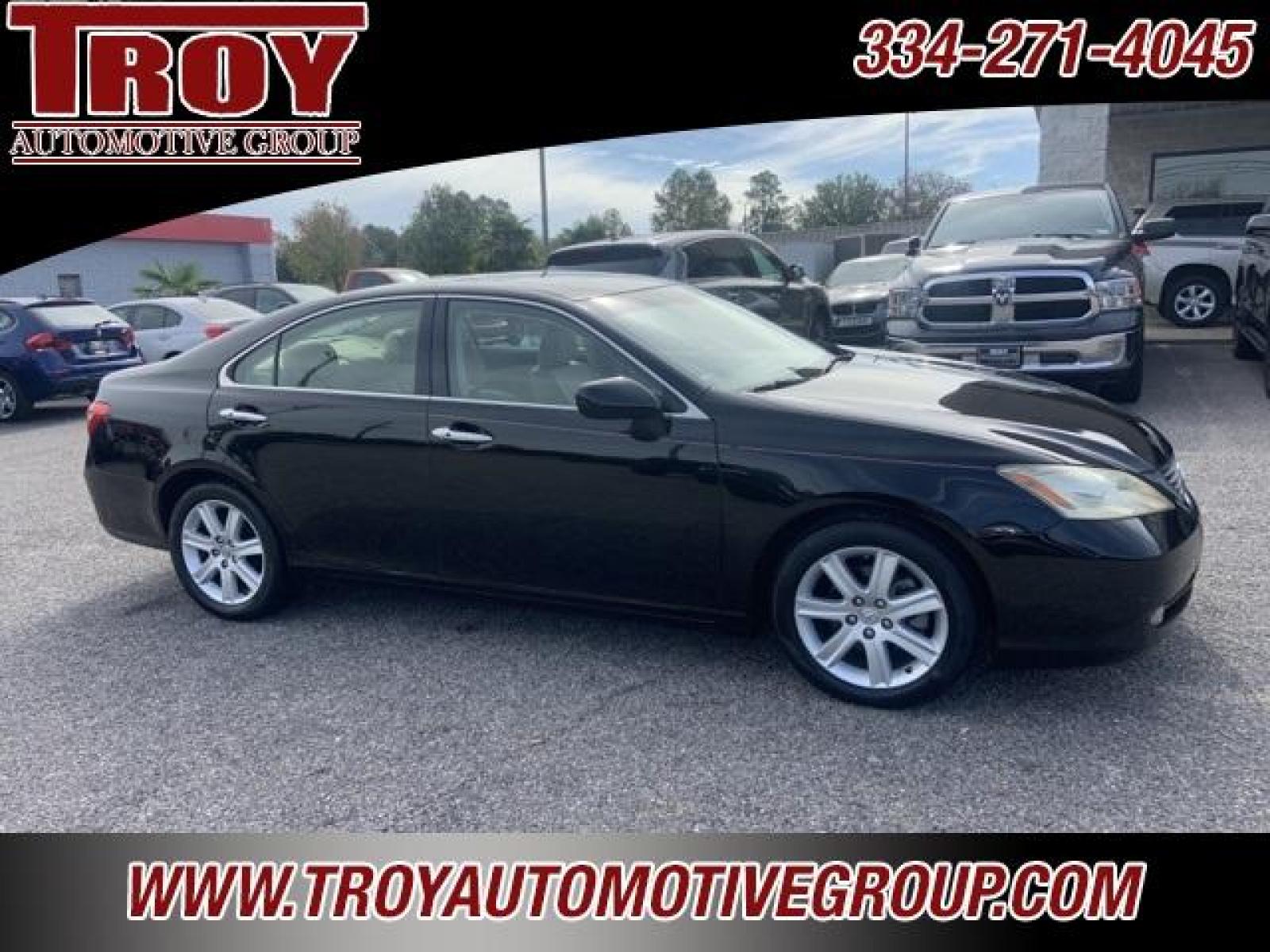 2008 Black Sapphire /Cashmere Lexus ES 350 (JTHBJ46G182) with an 3.5L V6 DOHC Dual VVT-i 24V engine, Automatic transmission, located at 6812 Atlanta Hwy, Montgomery, AL, 36117, (334) 271-4045, 32.382118, -86.178673 - Black Sapphire 2008 Lexus ES 350 FWD 3.5L V6 DOHC Dual VVT-i 24V 6-Speed Automatic with Sequential Shift ECT-i<br><br>Financing Available---Top Value for Trades.<br><br>Odometer is 35053 miles below market average! 19/27 City/Highway MPG<br><br><br>Awards:<br> * 2008 KBB.com Brand Image Awards<br>< - Photo #8