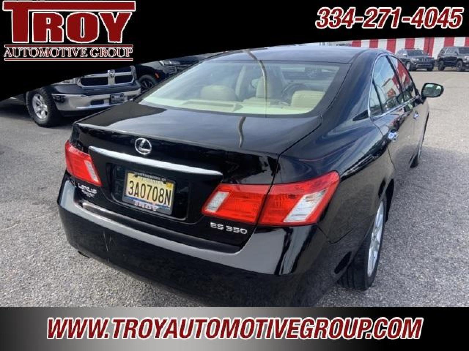 2008 Black Sapphire /Cashmere Lexus ES 350 (JTHBJ46G182) with an 3.5L V6 DOHC Dual VVT-i 24V engine, Automatic transmission, located at 6812 Atlanta Hwy, Montgomery, AL, 36117, (334) 271-4045, 32.382118, -86.178673 - Black Sapphire 2008 Lexus ES 350 FWD 3.5L V6 DOHC Dual VVT-i 24V 6-Speed Automatic with Sequential Shift ECT-i<br><br>Financing Available---Top Value for Trades.<br><br>Odometer is 35053 miles below market average! 19/27 City/Highway MPG<br><br><br>Awards:<br> * 2008 KBB.com Brand Image Awards<br>< - Photo #11