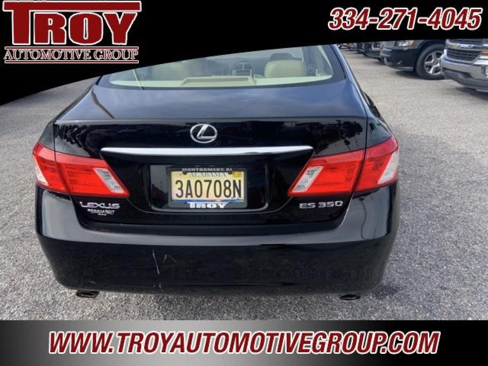 2008 Black Sapphire /Cashmere Lexus ES 350 (JTHBJ46G182) with an 3.5L V6 DOHC Dual VVT-i 24V engine, Automatic transmission, located at 6812 Atlanta Hwy, Montgomery, AL, 36117, (334) 271-4045, 32.382118, -86.178673 - Black Sapphire 2008 Lexus ES 350 FWD 3.5L V6 DOHC Dual VVT-i 24V 6-Speed Automatic with Sequential Shift ECT-i<br><br>Financing Available---Top Value for Trades.<br><br>Odometer is 35053 miles below market average! 19/27 City/Highway MPG<br><br><br>Awards:<br> * 2008 KBB.com Brand Image Awards<br>< - Photo #12