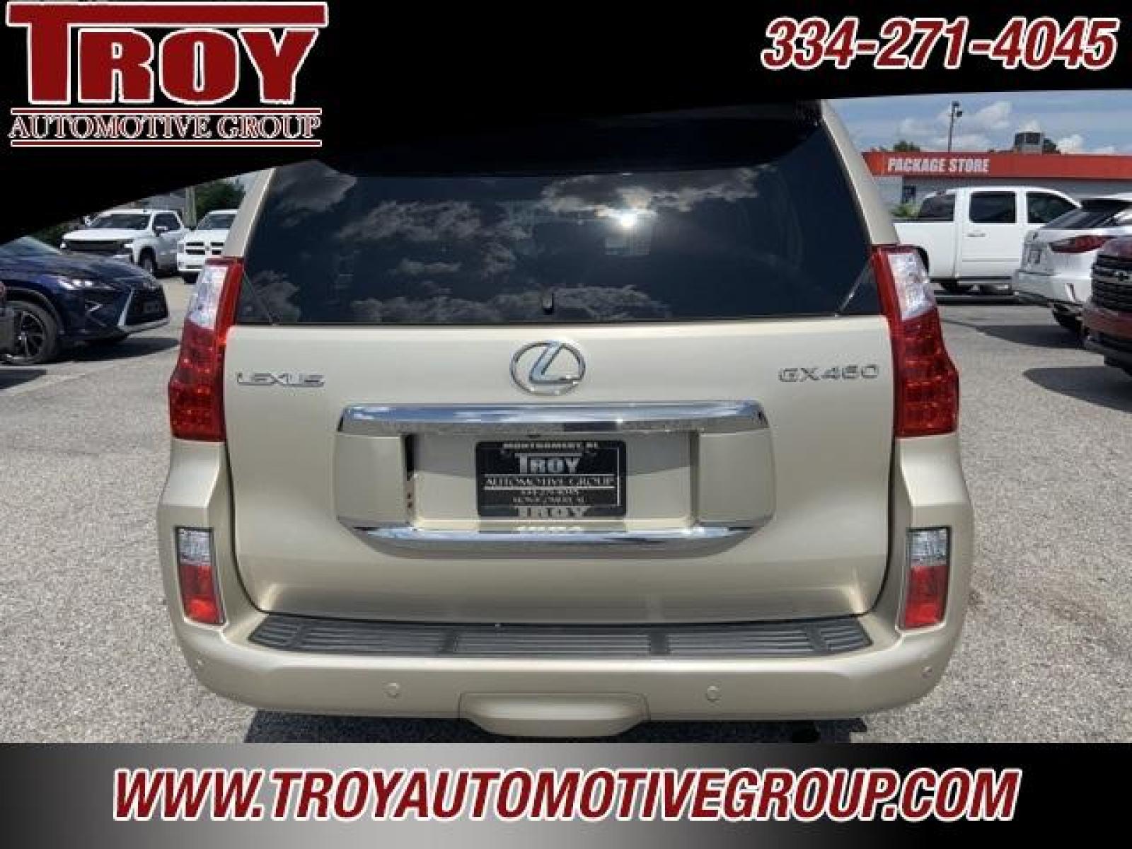 2010 Satin Cashmere Metallic /Sepia Lexus GX 460 (JTJBM7FX2A5) with an 4.6L V8 DOHC Dual VVT-i 32V engine, Automatic transmission, located at 6812 Atlanta Hwy, Montgomery, AL, 36117, (334) 271-4045, 32.382118, -86.178673 - Priced below KBB Fair Purchase Price!<br><br>Satin Cashmere Metallic 2010 Lexus GX 460 4WD 4.6L V8 DOHC Dual VVT-i 32V 6-Speed Automatic with Sequential Shift ECT<br><br>Financing Available---Top Value for Trades.<br><br><br>Awards:<br> * 2010 KBB.com Brand Image Awards * 2010 KBB.com Best Resale - Photo #12