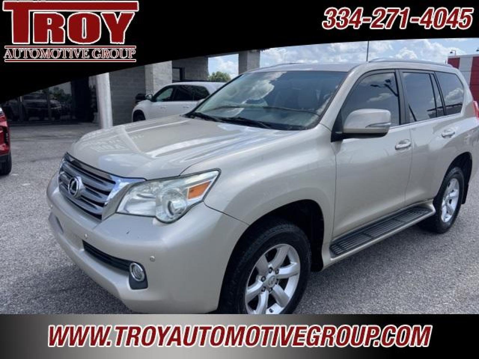 2010 Satin Cashmere Metallic /Sepia Lexus GX 460 (JTJBM7FX2A5) with an 4.6L V8 DOHC Dual VVT-i 32V engine, Automatic transmission, located at 6812 Atlanta Hwy, Montgomery, AL, 36117, (334) 271-4045, 32.382118, -86.178673 - Priced below KBB Fair Purchase Price!<br><br>Satin Cashmere Metallic 2010 Lexus GX 460 4WD 4.6L V8 DOHC Dual VVT-i 32V 6-Speed Automatic with Sequential Shift ECT<br><br>Financing Available---Top Value for Trades.<br><br><br>Awards:<br> * 2010 KBB.com Brand Image Awards * 2010 KBB.com Best Resale - Photo #3