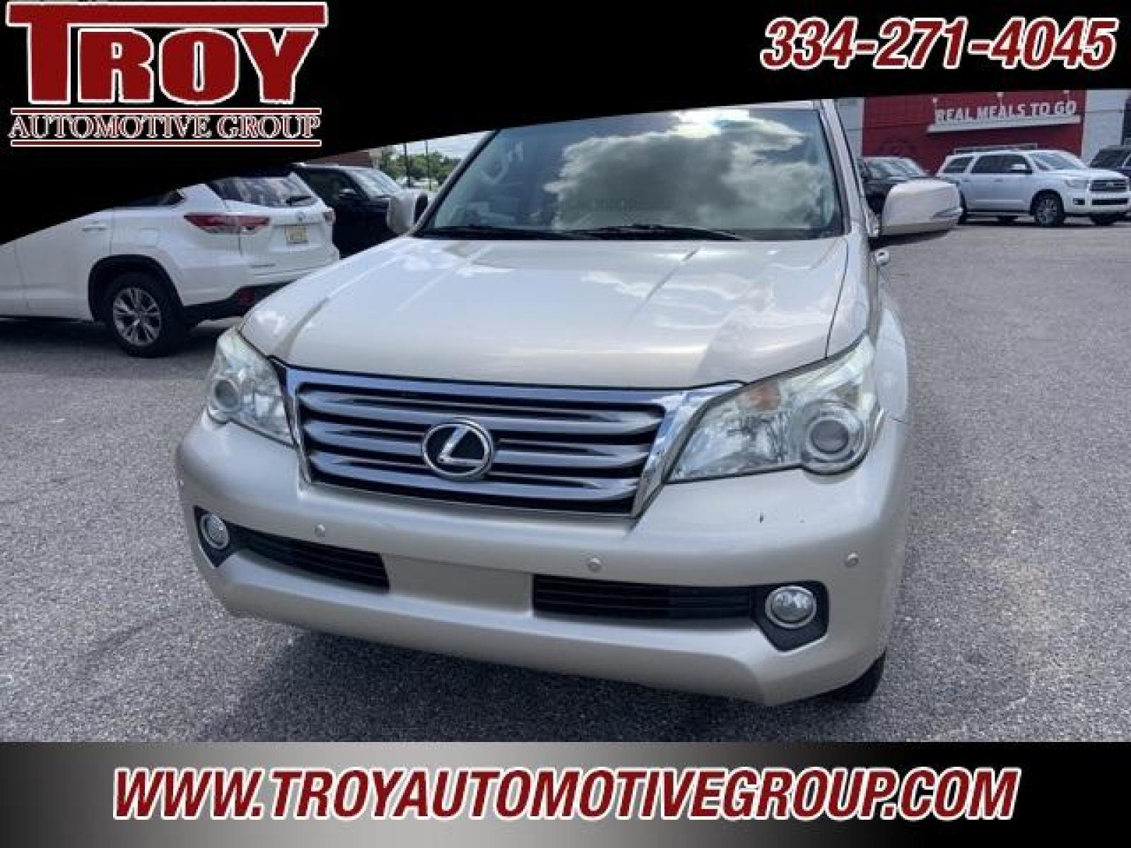2010 Satin Cashmere Metallic /Sepia Lexus GX 460 (JTJBM7FX2A5) with an 4.6L V8 DOHC Dual VVT-i 32V engine, Automatic transmission, located at 6812 Atlanta Hwy, Montgomery, AL, 36117, (334) 271-4045, 32.382118, -86.178673 - Priced below KBB Fair Purchase Price!<br><br>Satin Cashmere Metallic 2010 Lexus GX 460 4WD 4.6L V8 DOHC Dual VVT-i 32V 6-Speed Automatic with Sequential Shift ECT<br><br>Financing Available---Top Value for Trades.<br><br><br>Awards:<br> * 2010 KBB.com Brand Image Awards * 2010 KBB.com Best Resale - Photo #4