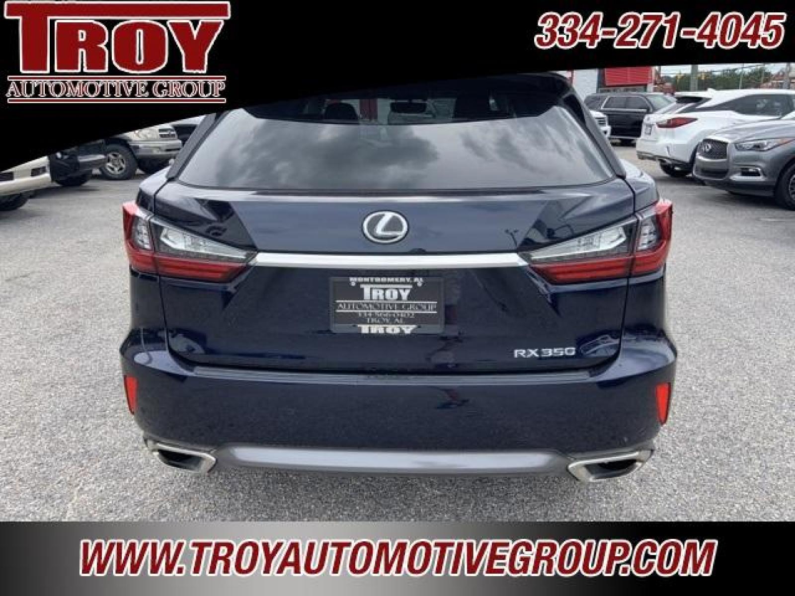 2016 Nightfall Mica /Black Lexus RX 350 (2T2ZZMCA2GC) with an 3.5L V6 DOHC 24V engine, Automatic transmission, located at 6812 Atlanta Hwy, Montgomery, AL, 36117, (334) 271-4045, 32.382118, -86.178673 - Nightfall Mica 2016 Lexus RX 350 FWD 3.5L V6 DOHC 24V 8-Speed Automatic<br><br>Financing Available---Top Value for Trades.<br><br>20/27 City/Highway MPG<br><br><br>Awards:<br> * 2016 IIHS Top Safety Pick+ * 2016 KBB.com Brand Image Awards * 2016 KBB.com Best Resale Value Awards<br><br>Reviews:< - Photo #11