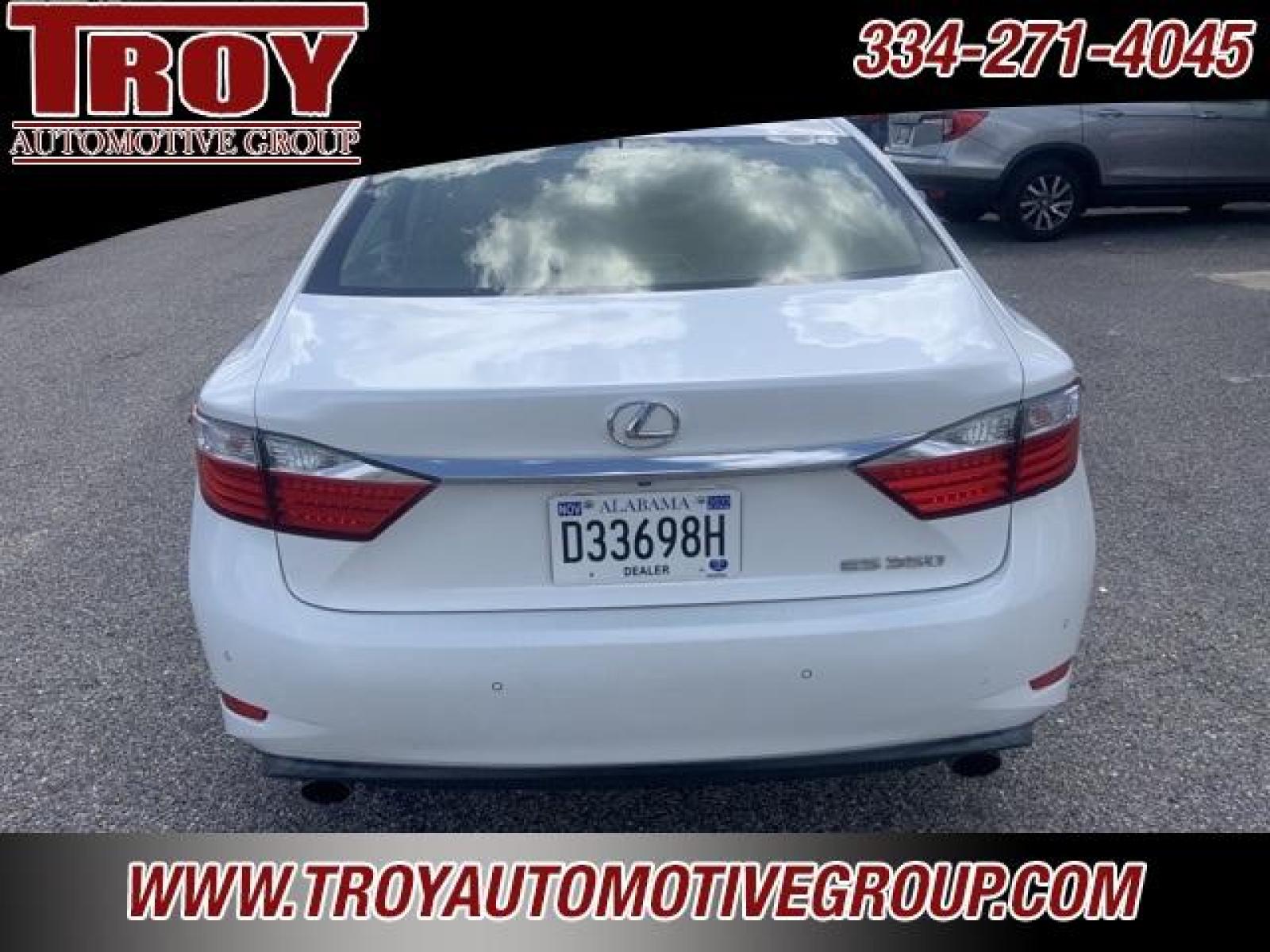 2014 Starfire Pearl /Parchment Lexus ES 350 (JTHBK1GG6E2) with an 3.5L V6 DOHC Dual VVT-i 24V engine, Automatic transmission, located at 6812 Atlanta Hwy, Montgomery, AL, 36117, (334) 271-4045, 32.382118, -86.178673 - White 2014 Lexus ES 350 FWD 3.5L V6 DOHC Dual VVT-i 24V 6-Speed Automatic with Sequential Shift ECT-i<br><br>Financing Available---Top Value for Trades.<br><br>21/31 City/Highway MPG<br><br><br>Awards:<br> * 2014 KBB.com Brand Image Awards * 2014 KBB.com 5-Year Cost to Own Awards * 2014 KBB.com - Photo #10