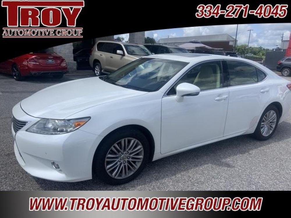 2014 Starfire Pearl /Parchment Lexus ES 350 (JTHBK1GG6E2) with an 3.5L V6 DOHC Dual VVT-i 24V engine, Automatic transmission, located at 6812 Atlanta Hwy, Montgomery, AL, 36117, (334) 271-4045, 32.382118, -86.178673 - Clean CARFAX.<br><br>White 2014 Lexus ES 350 FWD 3.5L V6 DOHC Dual VVT-i 24V 6-Speed Automatic with Sequential Shift ECT-i<br><br>Financing Available---Top Value for Trades.<br><br>21/31 City/Highway MPG<br><br><br>Awards:<br> * 2014 KBB.com 5-Year Cost to Own Awards * 2014 KBB.com Best Resale Va - Photo #2