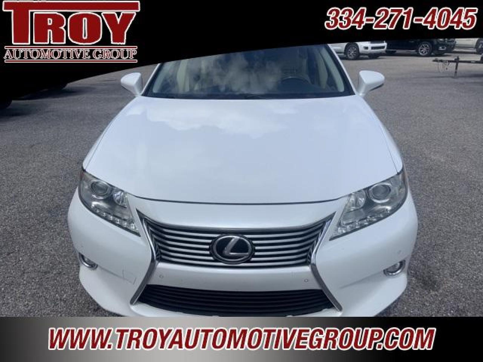 2014 Starfire Pearl /Parchment Lexus ES 350 (JTHBK1GG6E2) with an 3.5L V6 DOHC Dual VVT-i 24V engine, Automatic transmission, located at 6812 Atlanta Hwy, Montgomery, AL, 36117, (334) 271-4045, 32.382118, -86.178673 - White 2014 Lexus ES 350 FWD 3.5L V6 DOHC Dual VVT-i 24V 6-Speed Automatic with Sequential Shift ECT-i<br><br>Financing Available---Top Value for Trades.<br><br>21/31 City/Highway MPG<br><br><br>Awards:<br> * 2014 KBB.com Brand Image Awards * 2014 KBB.com 5-Year Cost to Own Awards * 2014 KBB.com - Photo #4