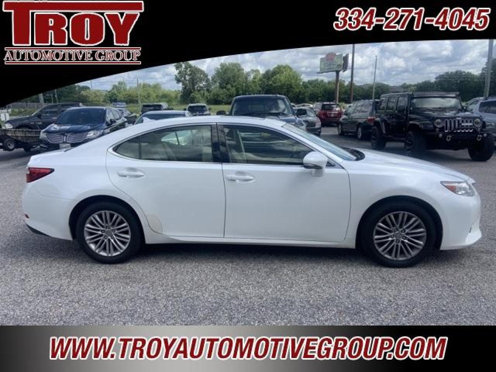 2014 Starfire Pearl /Parchment Lexus ES 350 (JTHBK1GG6E2) with an 3.5L V6 DOHC Dual VVT-i 24V engine, Automatic transmission, located at 6812 Atlanta Hwy, Montgomery, AL, 36117, (334) 271-4045, 32.382118, -86.178673 - White 2014 Lexus ES 350 FWD 3.5L V6 DOHC Dual VVT-i 24V 6-Speed Automatic with Sequential Shift ECT-i<br><br>Financing Available---Top Value for Trades.<br><br>21/31 City/Highway MPG<br><br><br>Awards:<br> * 2014 KBB.com Brand Image Awards * 2014 KBB.com 5-Year Cost to Own Awards * 2014 KBB.com - Photo #7