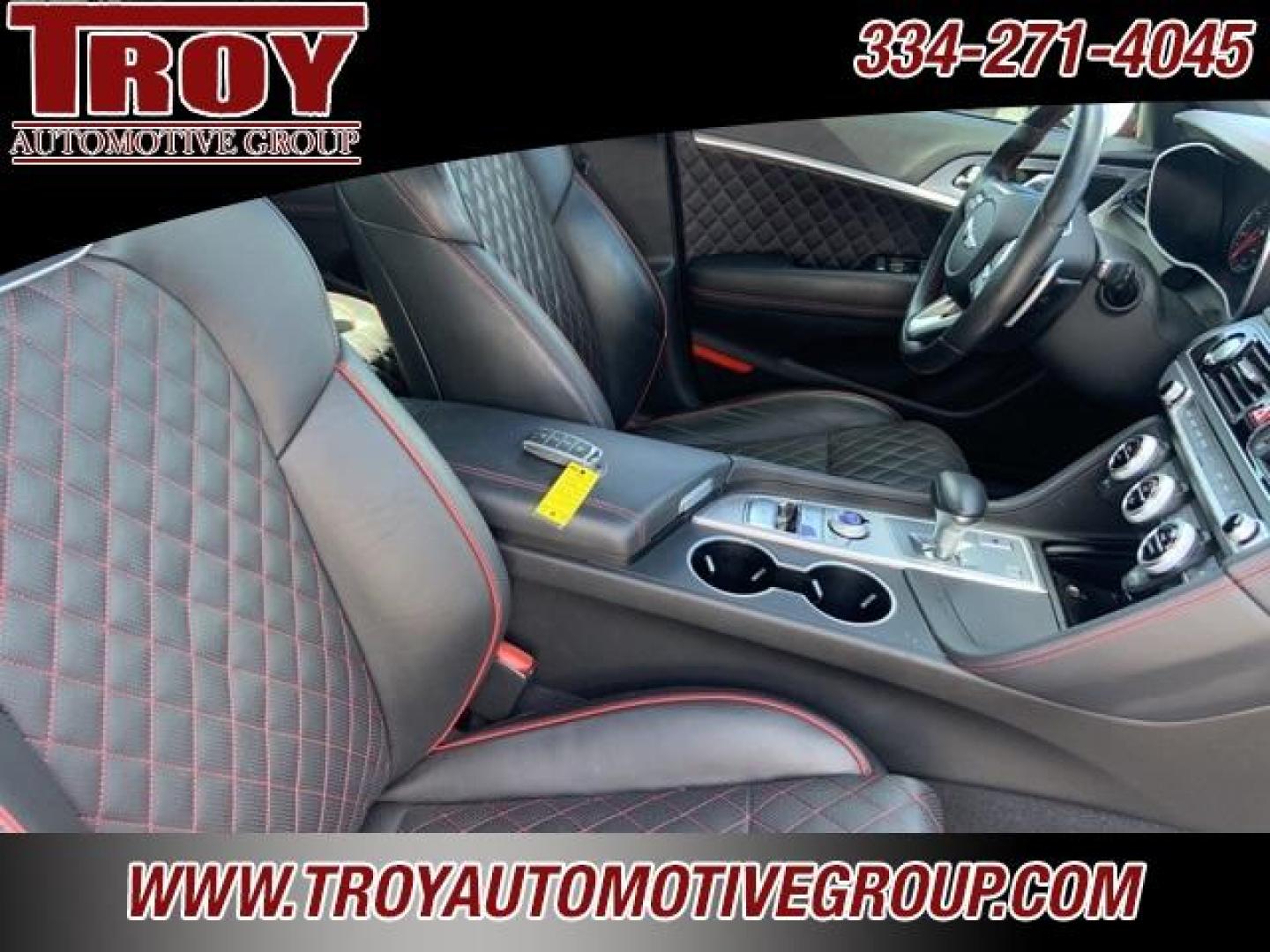 2019 Havana Red /Black Genesis G70 3.3T Dynamic (KMTG34LE3KU) with an V6 engine, Automatic transmission, located at 6812 Atlanta Hwy, Montgomery, AL, 36117, (334) 271-4045, 32.382118, -86.178673 - Red 2019 Genesis G70 3.3T Dynamic RWD V6 8-Speed Automatic<br><br>Financing Available---Top Value for Trades.<br><br><br>Awards:<br> * 2019 KBB.com 10 Favorite New-for-2019 Cars * NACTOY 2019 North American Car of the Year * 2019 KBB.com 10 Best Luxury Cars Under $35,000 - Photo#34