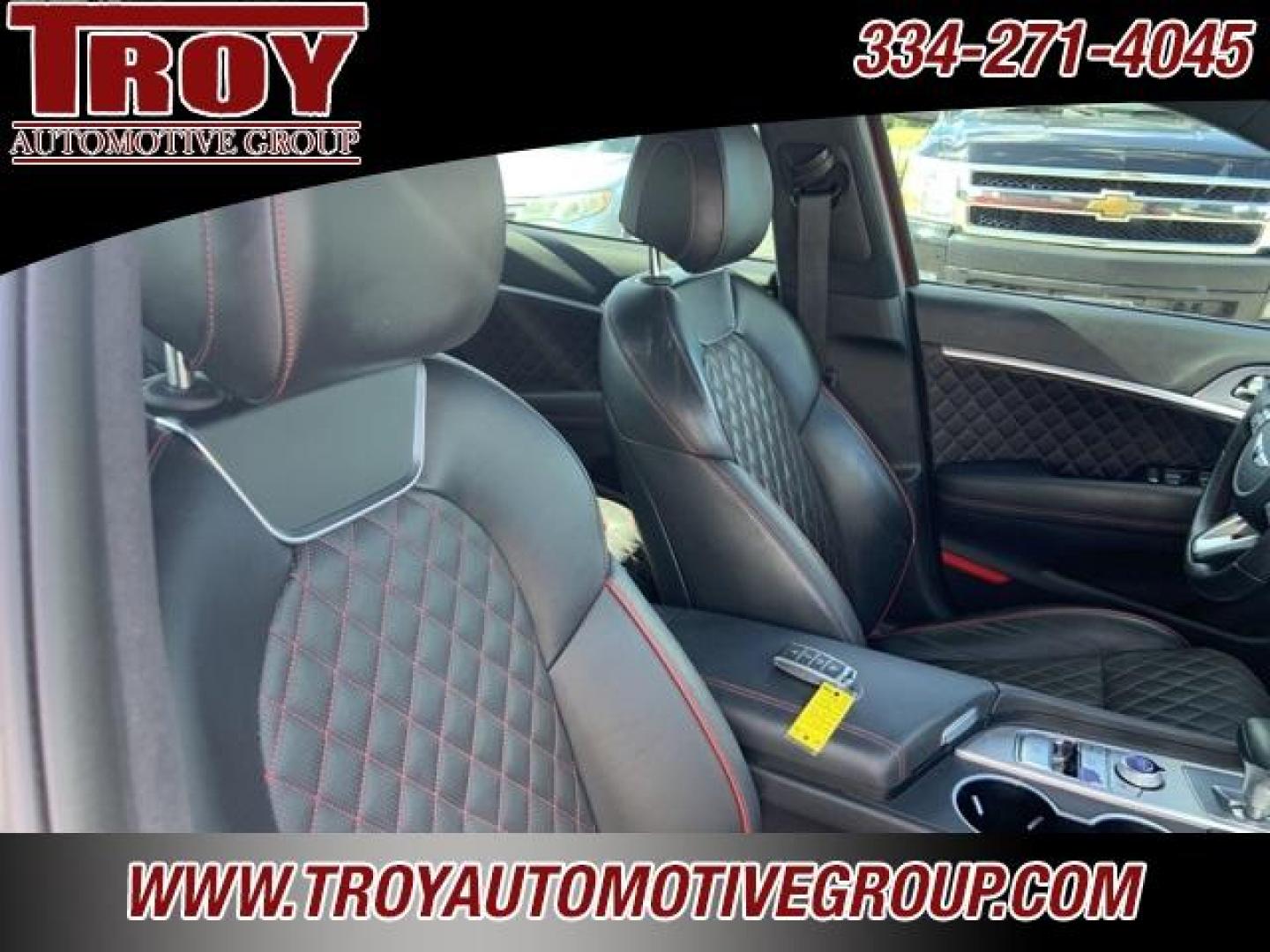 2019 Havana Red /Black Genesis G70 3.3T Dynamic (KMTG34LE3KU) with an V6 engine, Automatic transmission, located at 6812 Atlanta Hwy, Montgomery, AL, 36117, (334) 271-4045, 32.382118, -86.178673 - Red 2019 Genesis G70 3.3T Dynamic RWD V6 8-Speed Automatic<br><br>Financing Available---Top Value for Trades.<br><br><br>Awards:<br> * 2019 KBB.com 10 Favorite New-for-2019 Cars * NACTOY 2019 North American Car of the Year * 2019 KBB.com 10 Best Luxury Cars Under $35,000 - Photo#35