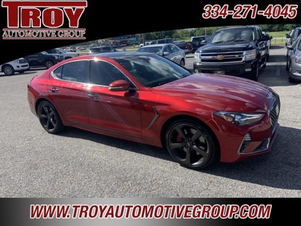 2019 Havana Red /Black Genesis G70 3.3T Dynamic (KMTG34LE3KU) with an V6 engine, Automatic transmission, located at 6812 Atlanta Hwy, Montgomery, AL, 36117, (334) 271-4045, 32.382118, -86.178673 - Red 2019 Genesis G70 3.3T Dynamic RWD V6 8-Speed Automatic<br><br>Financing Available---Top Value for Trades.<br><br>Odometer is 10740 miles below market average! 17/26 City/Highway MPG<br><br><br>Awards:<br> * 2019 KBB.com 10 Best Luxury Cars Under $35,000 * 2019 KBB.com 10 Favorite New-for-2019 - Photo #6
