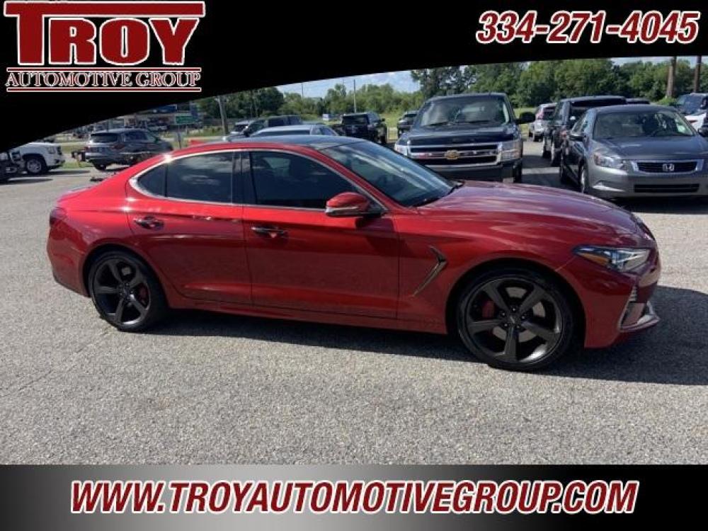 2019 Havana Red /Black Genesis G70 3.3T Dynamic (KMTG34LE3KU) with an V6 engine, Automatic transmission, located at 6812 Atlanta Hwy, Montgomery, AL, 36117, (334) 271-4045, 32.382118, -86.178673 - Red 2019 Genesis G70 3.3T Dynamic RWD V6 8-Speed Automatic<br><br>Financing Available---Top Value for Trades.<br><br>Odometer is 10740 miles below market average! 17/26 City/Highway MPG<br><br><br>Awards:<br> * 2019 KBB.com 10 Best Luxury Cars Under $35,000 * 2019 KBB.com 10 Favorite New-for-2019 - Photo #7