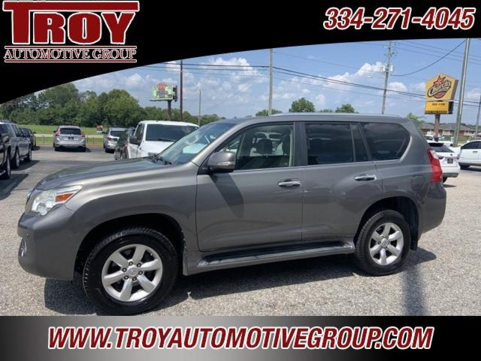 2010 Black Onyx /Ecru Lexus GX 460 (JTJBM7FX7A5) with an 4.6L V8 DOHC Dual VVT-i 32V engine, Automatic transmission, located at 6812 Atlanta Hwy, Montgomery, AL, 36117, (334) 271-4045, 32.382118, -86.178673 - Gray 2010 Lexus GX 460 4WD 4.6L V8 DOHC Dual VVT-i 32V 6-Speed Automatic with Sequential Shift ECT<br><br>Financing Available---Top Value for Trades.<br><br>Odometer is 35951 miles below market average!<br><br><br>Awards:<br> * 2010 KBB.com Best Resale Value Awards * 2010 KBB.com Brand Image Awar - Photo #2