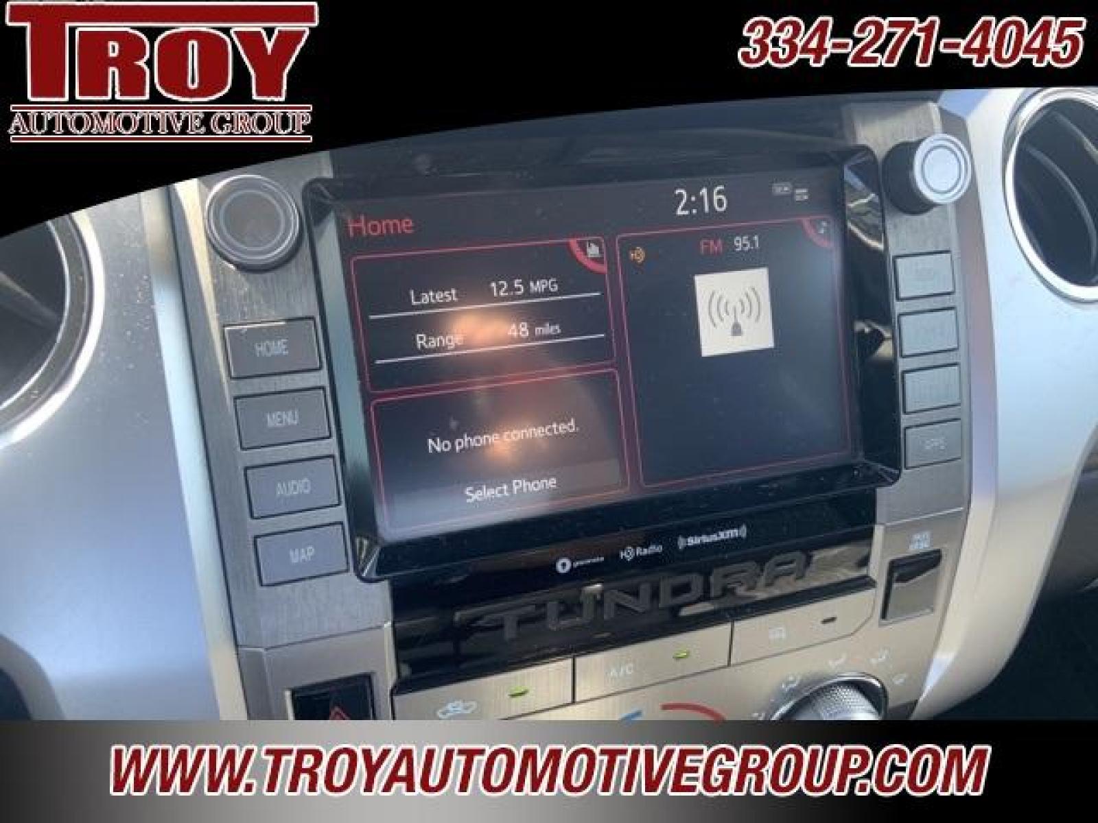 2021 Midnight Black Metallic /Black Toyota Tundra SR5 (5TFRY5F15MX) with an i-Force 5.7L V8 DOHC 32V LEV engine, Automatic transmission, located at 6812 Atlanta Hwy, Montgomery, AL, 36117, (334) 271-4045, 32.382118, -86.178673 - Black 2021 Toyota Tundra SR5 RWD i-Force 5.7L V8 DOHC 32V LEV 6-Speed Automatic Electronic with Overdrive<br><br>Financing Available---Top Value for Trades.<br><br>Odometer is 1442 miles below market average! - Photo #45