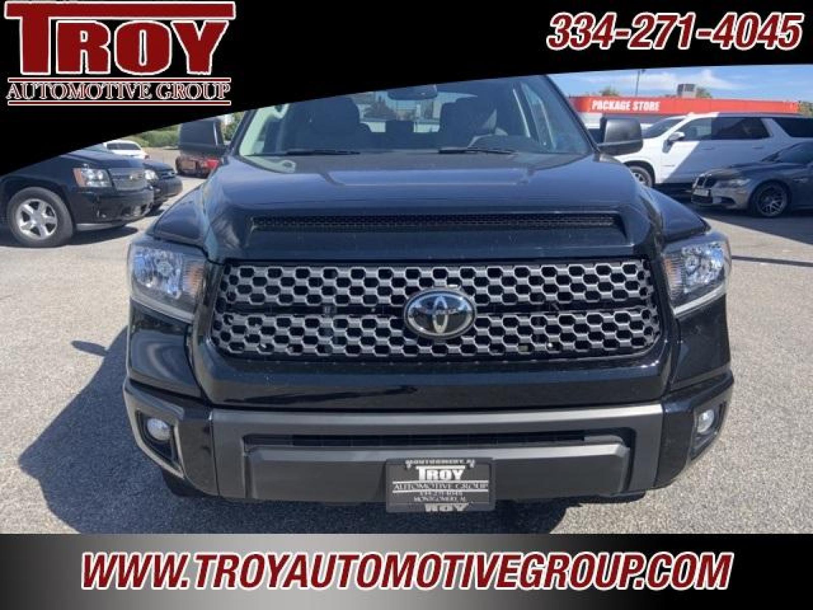 2021 Midnight Black Metallic /Black Toyota Tundra SR5 (5TFRY5F15MX) with an i-Force 5.7L V8 DOHC 32V LEV engine, Automatic transmission, located at 6812 Atlanta Hwy, Montgomery, AL, 36117, (334) 271-4045, 32.382118, -86.178673 - Photo #4