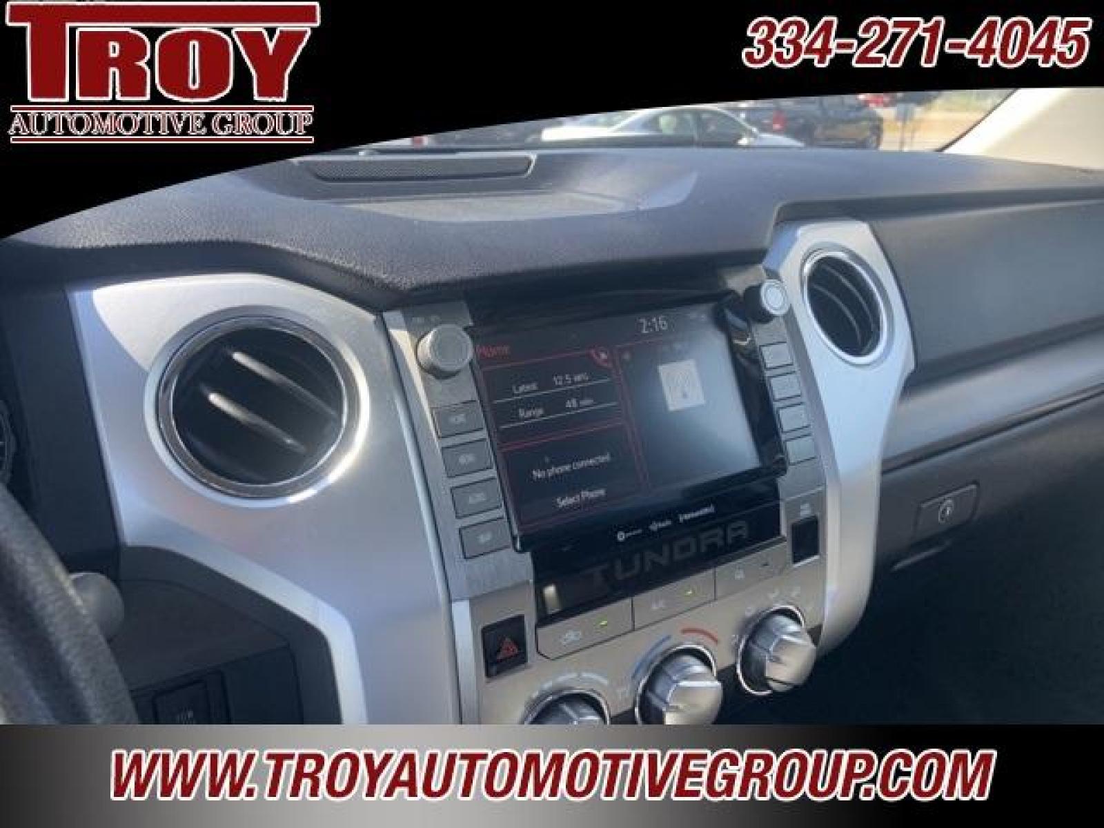 2021 Midnight Black Metallic /Black Toyota Tundra SR5 (5TFRY5F15MX) with an i-Force 5.7L V8 DOHC 32V LEV engine, Automatic transmission, located at 6812 Atlanta Hwy, Montgomery, AL, 36117, (334) 271-4045, 32.382118, -86.178673 - Photo #50