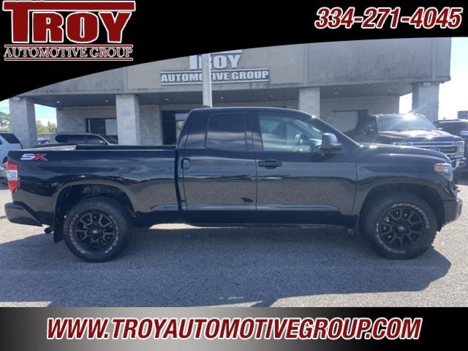 2021 Midnight Black Metallic /Black Toyota Tundra SR5 (5TFRY5F15MX) with an i-Force 5.7L V8 DOHC 32V LEV engine, Automatic transmission, located at 6812 Atlanta Hwy, Montgomery, AL, 36117, (334) 271-4045, 32.382118, -86.178673 - Photo #8