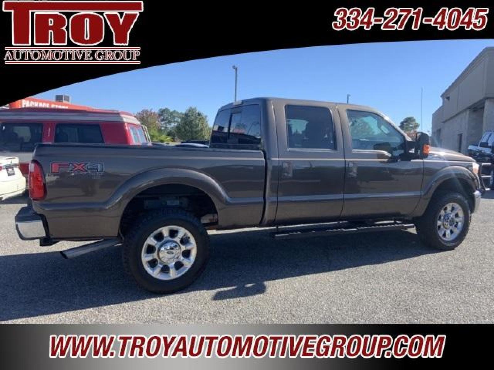 2016 Magnetic Metallic /Pecan Ford F-350SD Lariat (1FT8W3B68GE) with an 6.2L V8 EFI SOHC 16V Flex Fuel engine, Automatic transmission, located at 6812 Atlanta Hwy, Montgomery, AL, 36117, (334) 271-4045, 32.382118, -86.178673 - ABS brakes, Alloy wheels, Compass, Electronic Stability Control, Front dual zone A/C, Heated door mirrors, Illuminated entry, Low tire pressure warning, Remote keyless entry, Traction control.<br><br>Priced below KBB Fair Purchase Price!<br><br>Caribou Metallic 2016 Ford F-350SD Lariat 4WD 6.2L V8 E - Photo #13